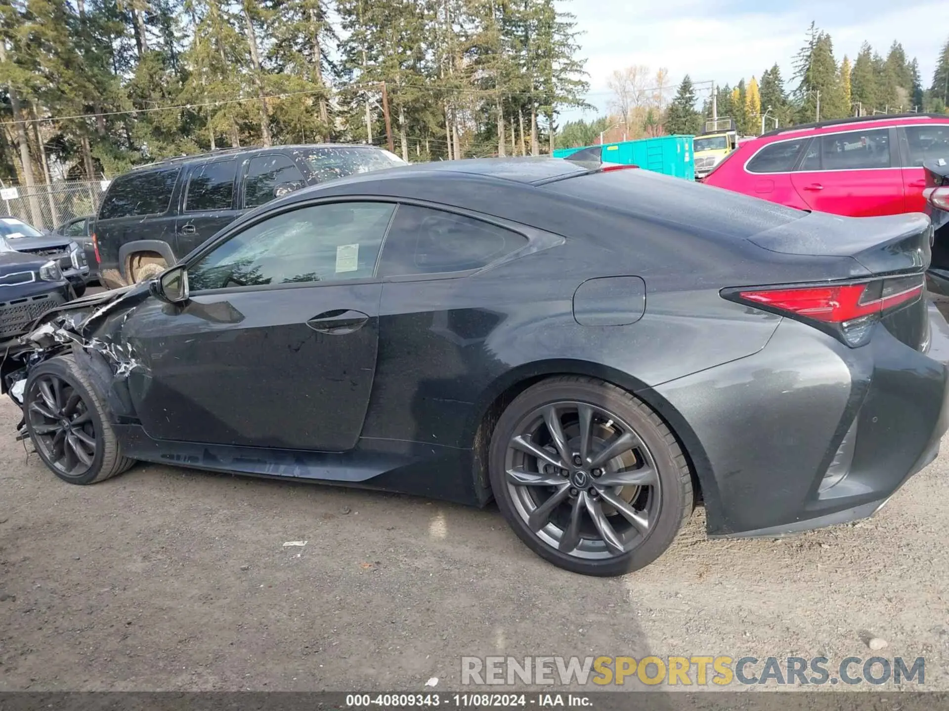 14 Photograph of a damaged car JTHGZ5BC6L5022387 LEXUS RC 350 2020