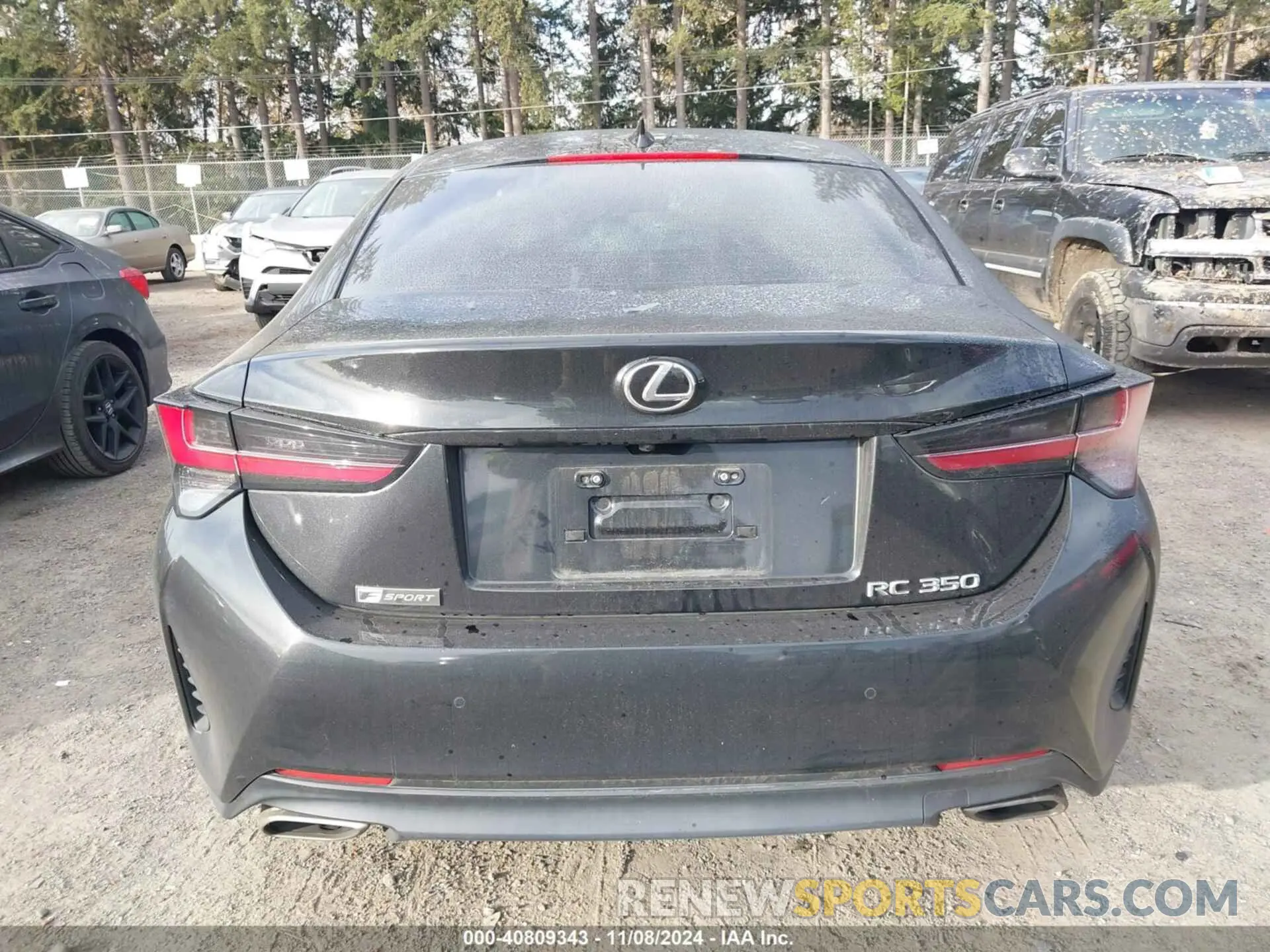 16 Photograph of a damaged car JTHGZ5BC6L5022387 LEXUS RC 350 2020