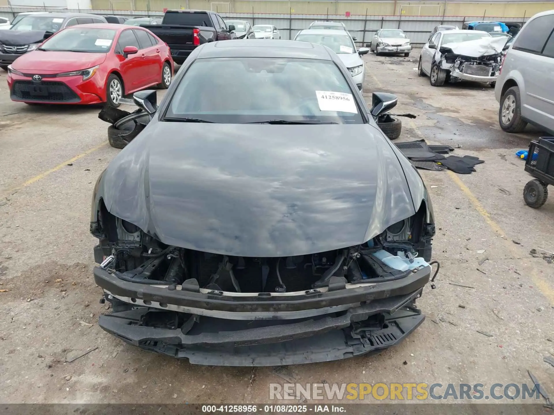 13 Photograph of a damaged car JTHGZ5DC9L5010005 LEXUS RC 350 2020