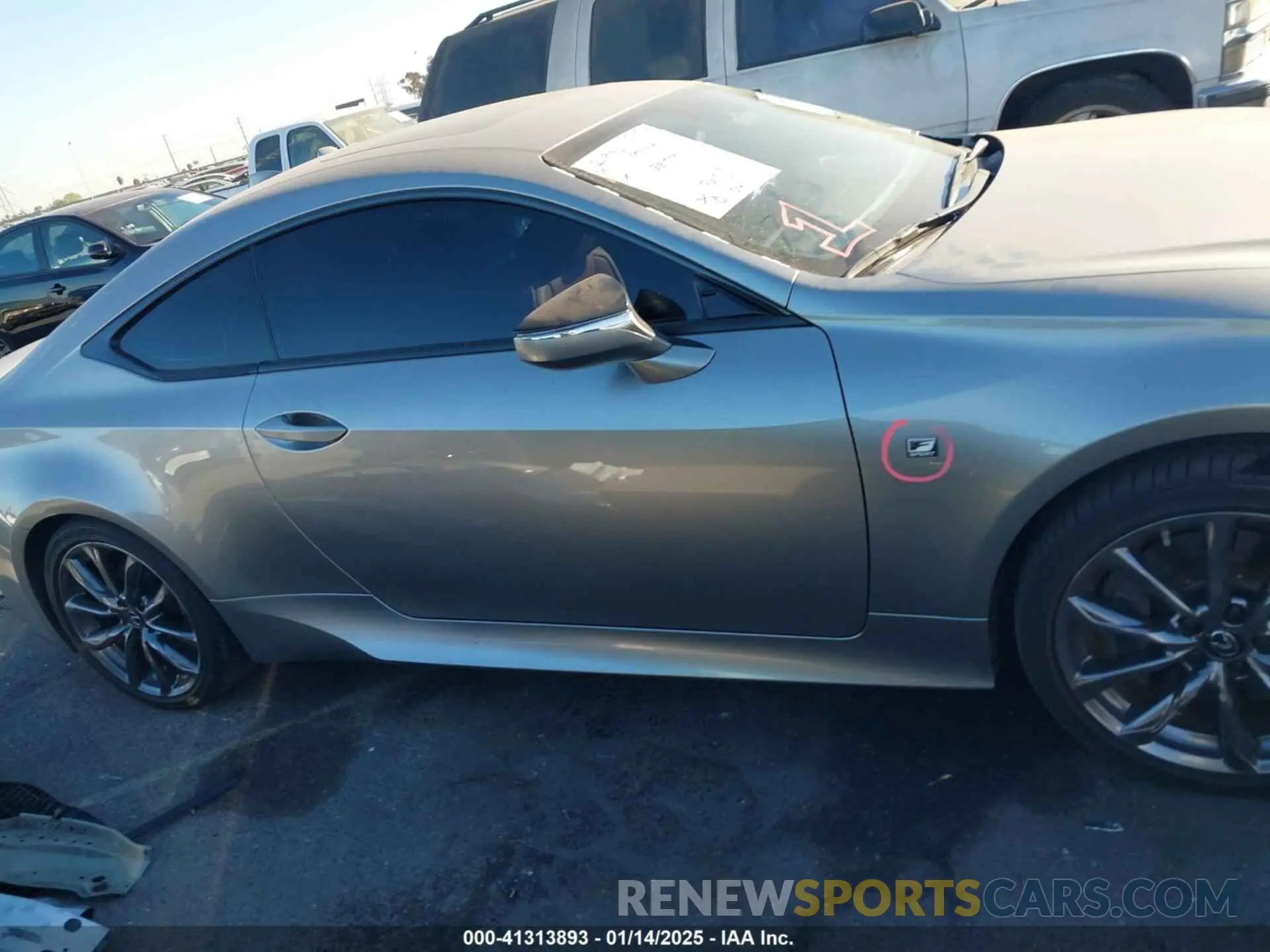 13 Photograph of a damaged car JTHGZ5BC2M5024008 LEXUS RC 350 2021