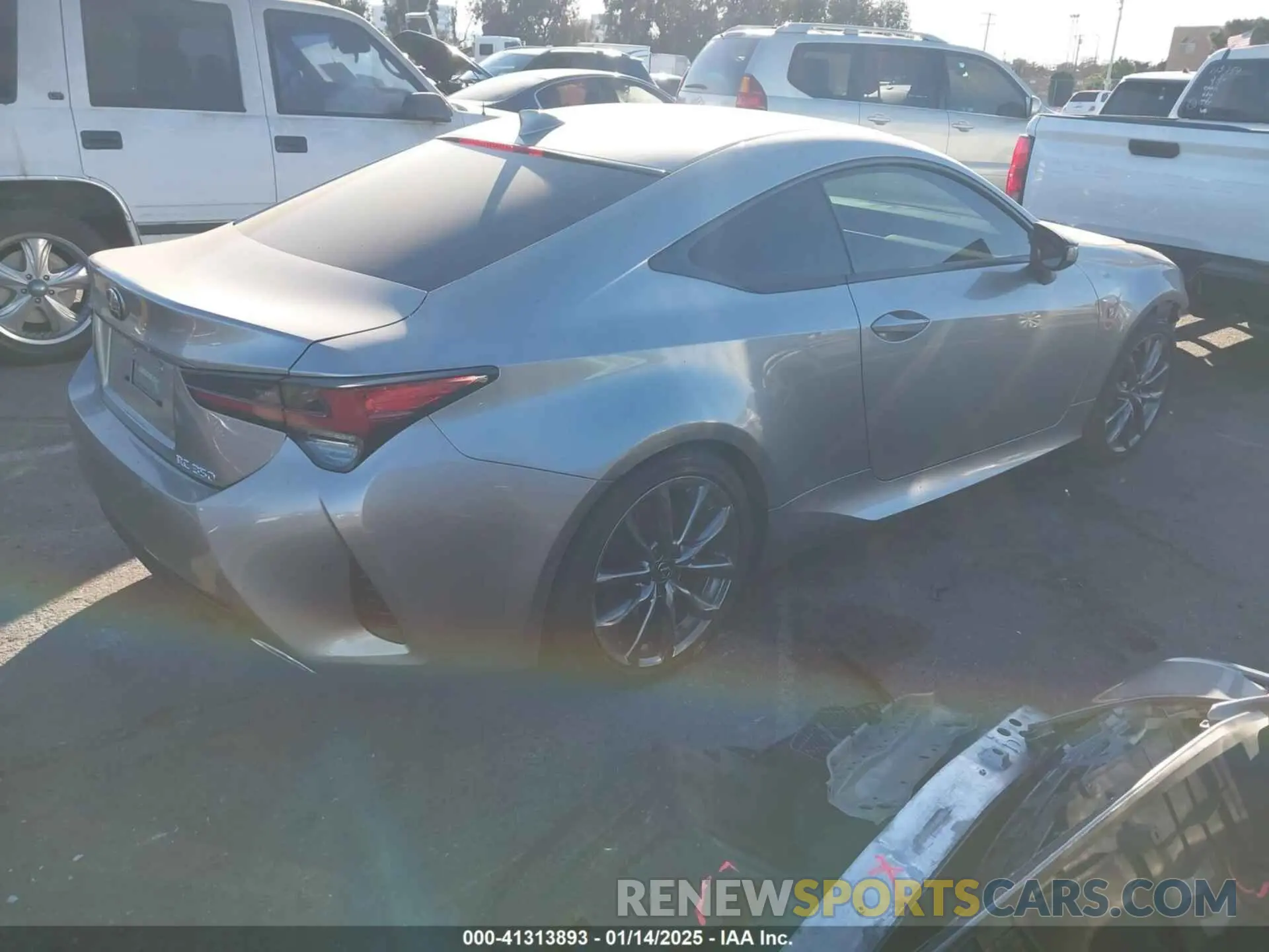 4 Photograph of a damaged car JTHGZ5BC2M5024008 LEXUS RC 350 2021