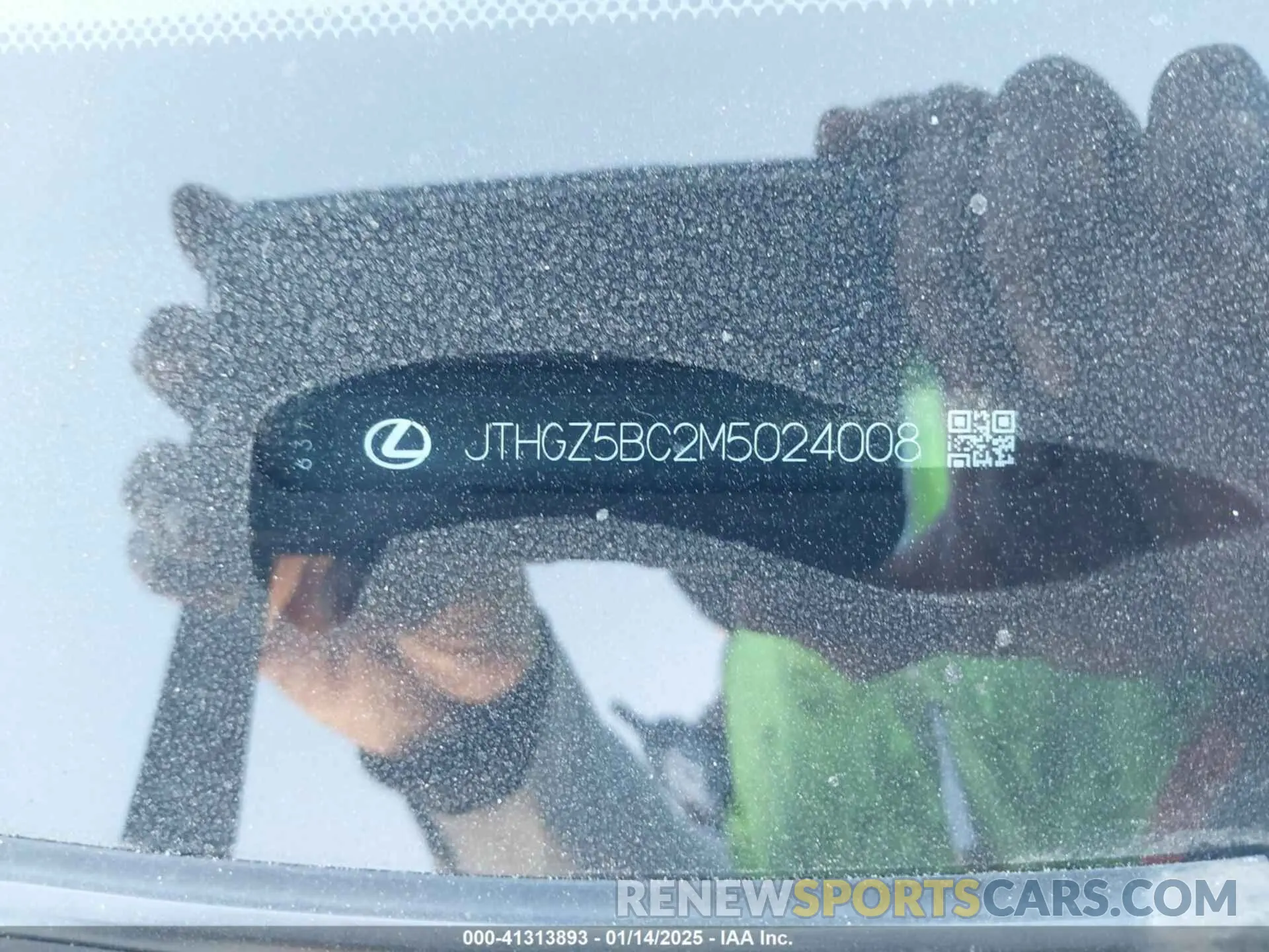 9 Photograph of a damaged car JTHGZ5BC2M5024008 LEXUS RC 350 2021