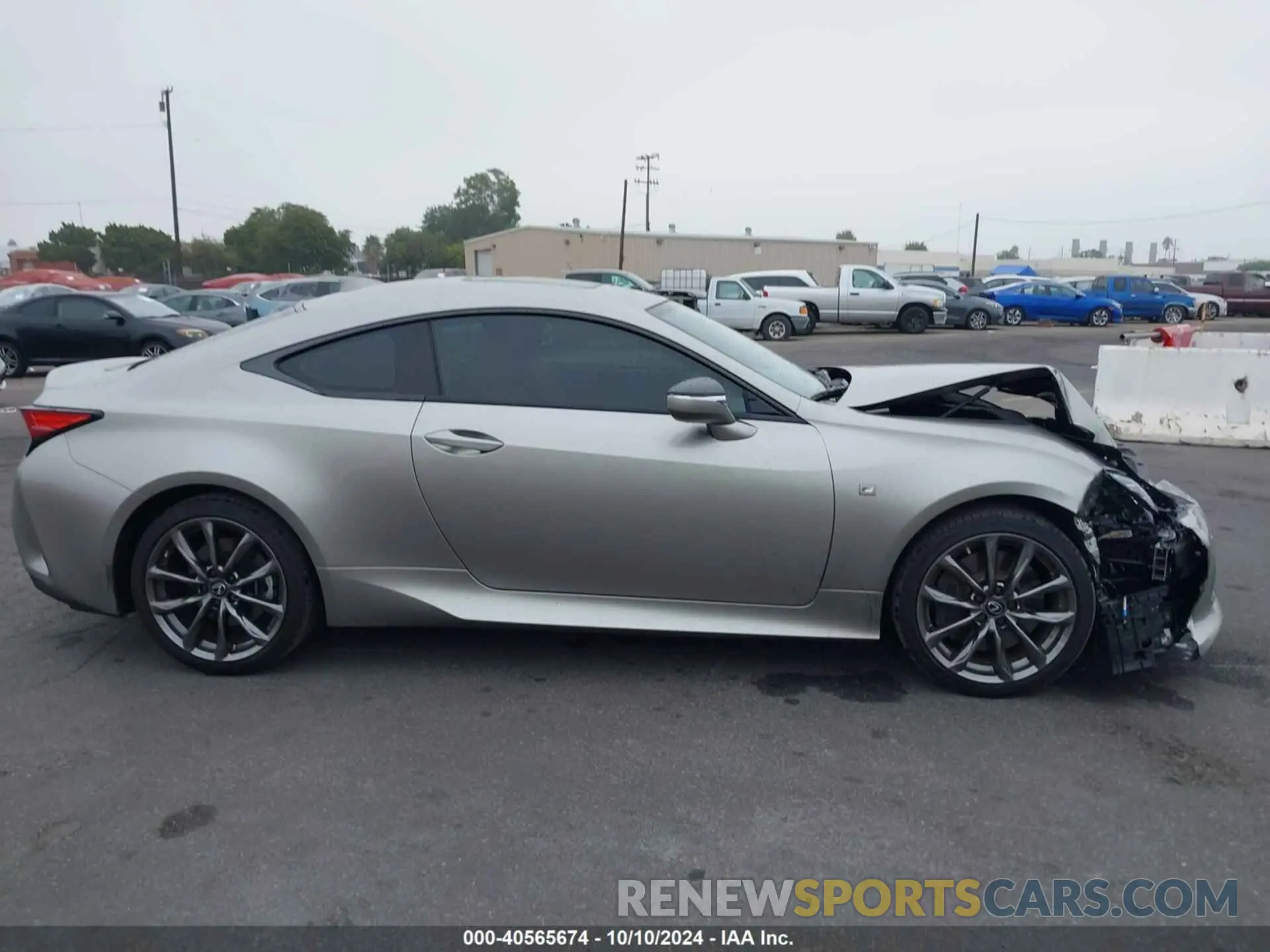 13 Photograph of a damaged car JTHGZ5BC7M5024571 LEXUS RC 350 2021