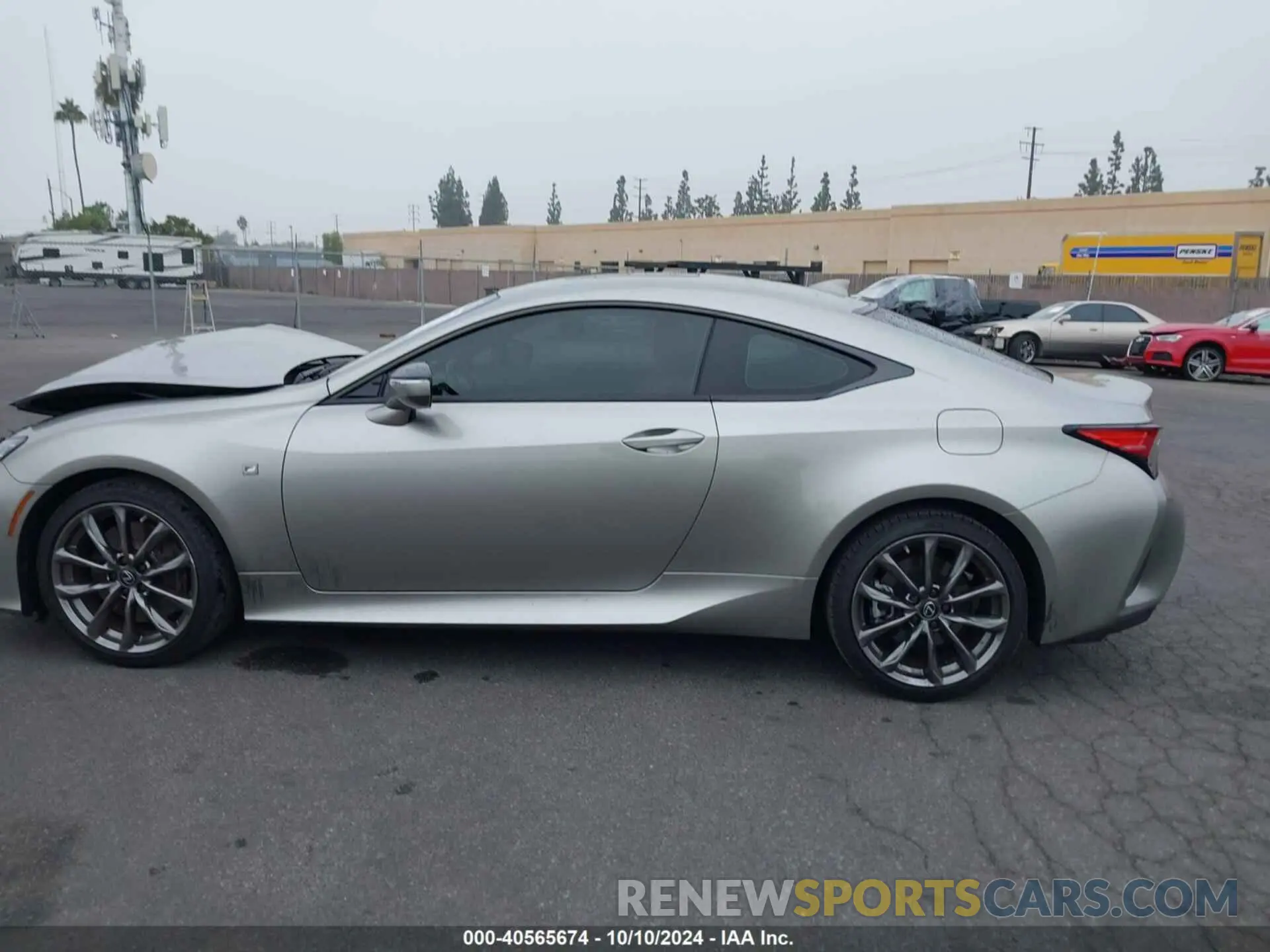 14 Photograph of a damaged car JTHGZ5BC7M5024571 LEXUS RC 350 2021