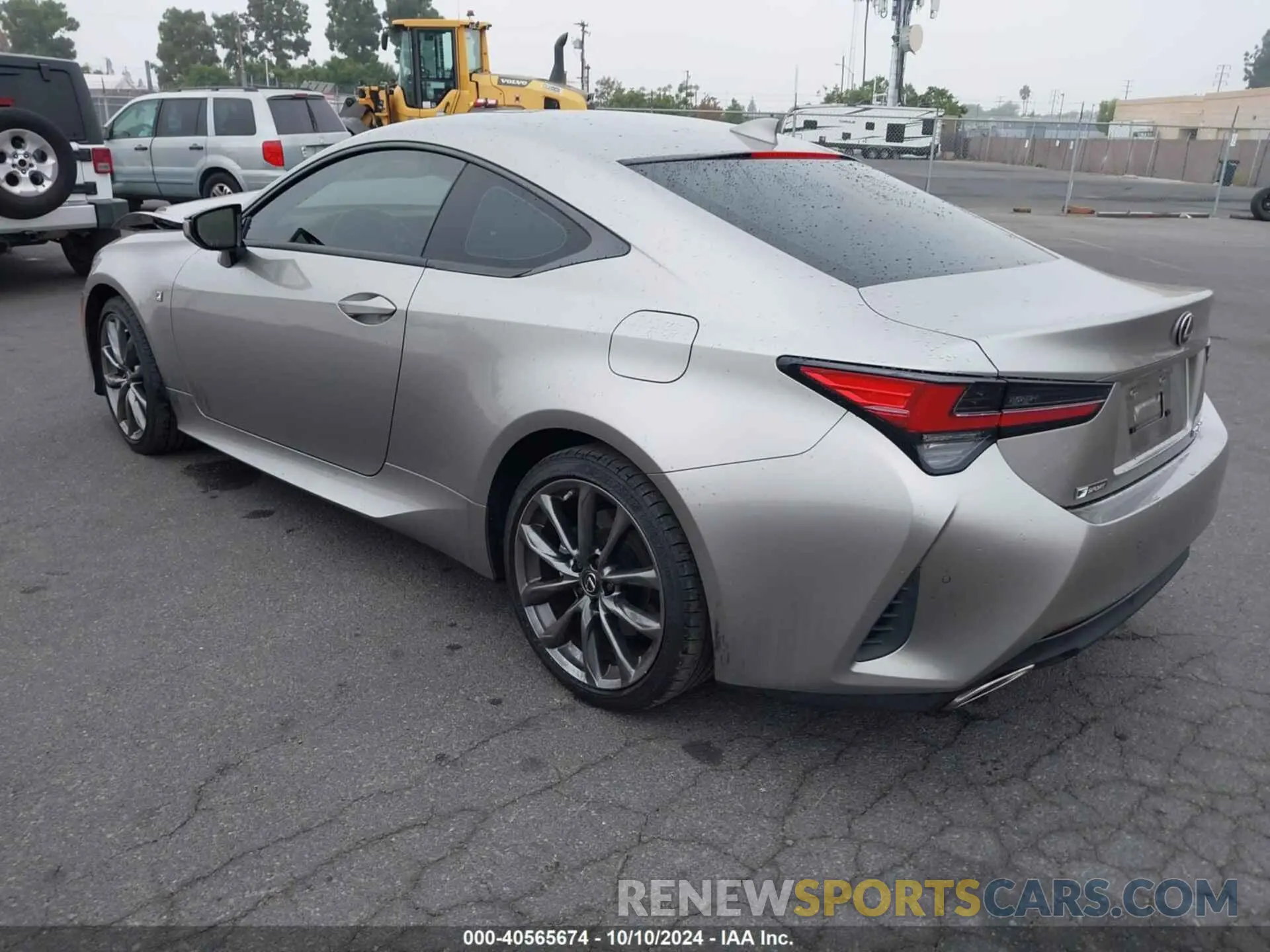 3 Photograph of a damaged car JTHGZ5BC7M5024571 LEXUS RC 350 2021