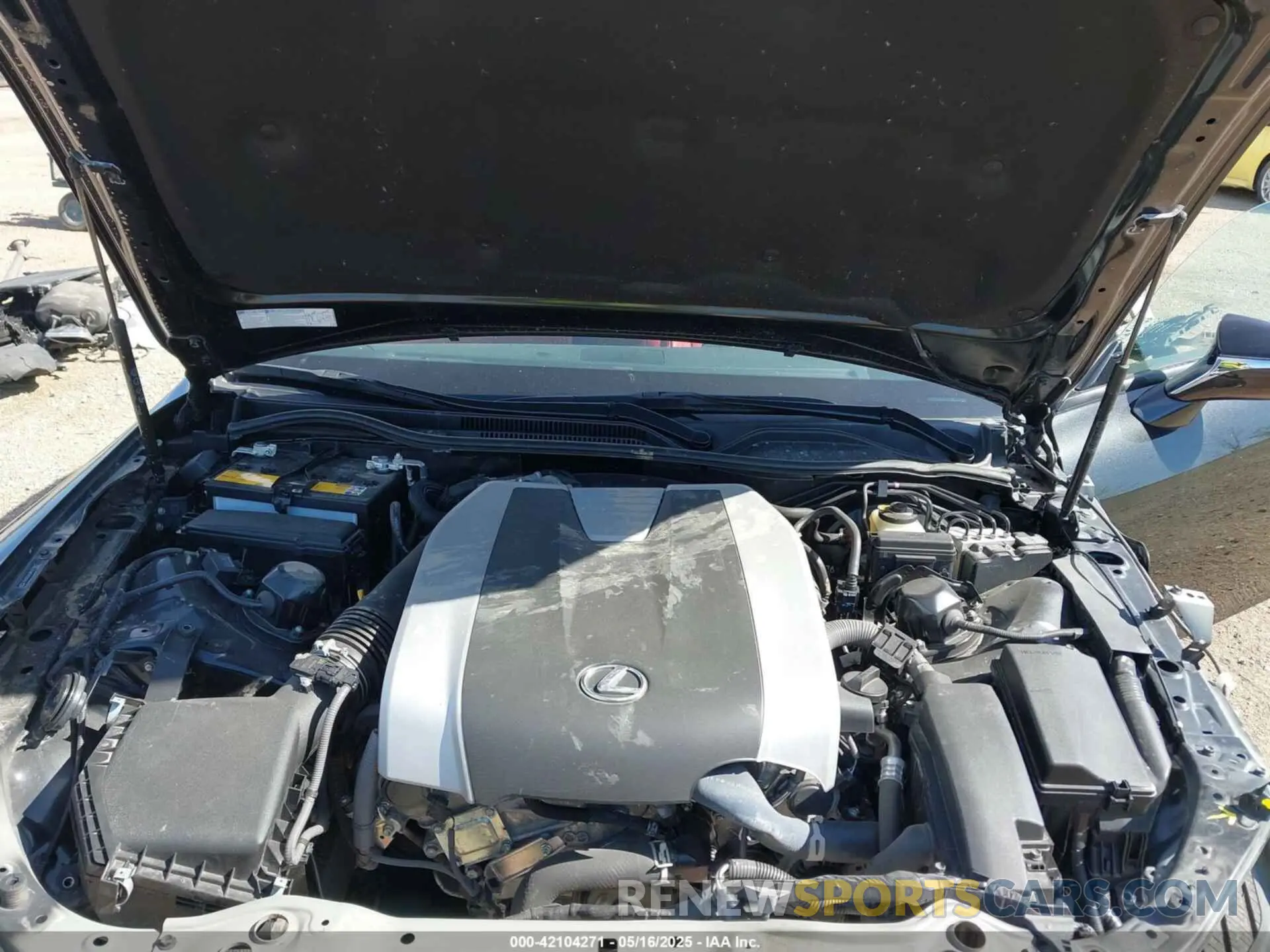 10 Photograph of a damaged car JTHGZ5DCXM5010807 LEXUS RC 350 2021