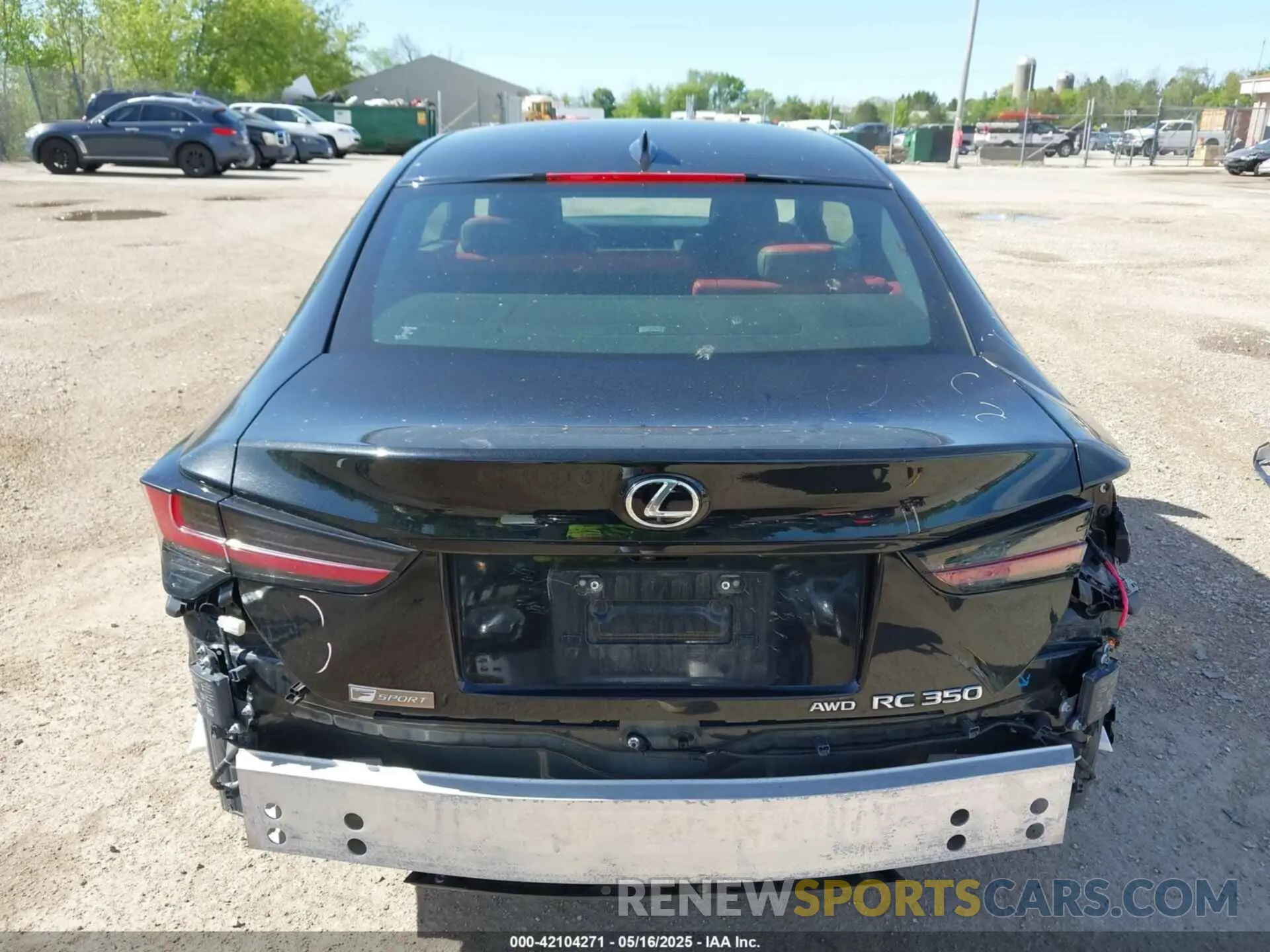 17 Photograph of a damaged car JTHGZ5DCXM5010807 LEXUS RC 350 2021