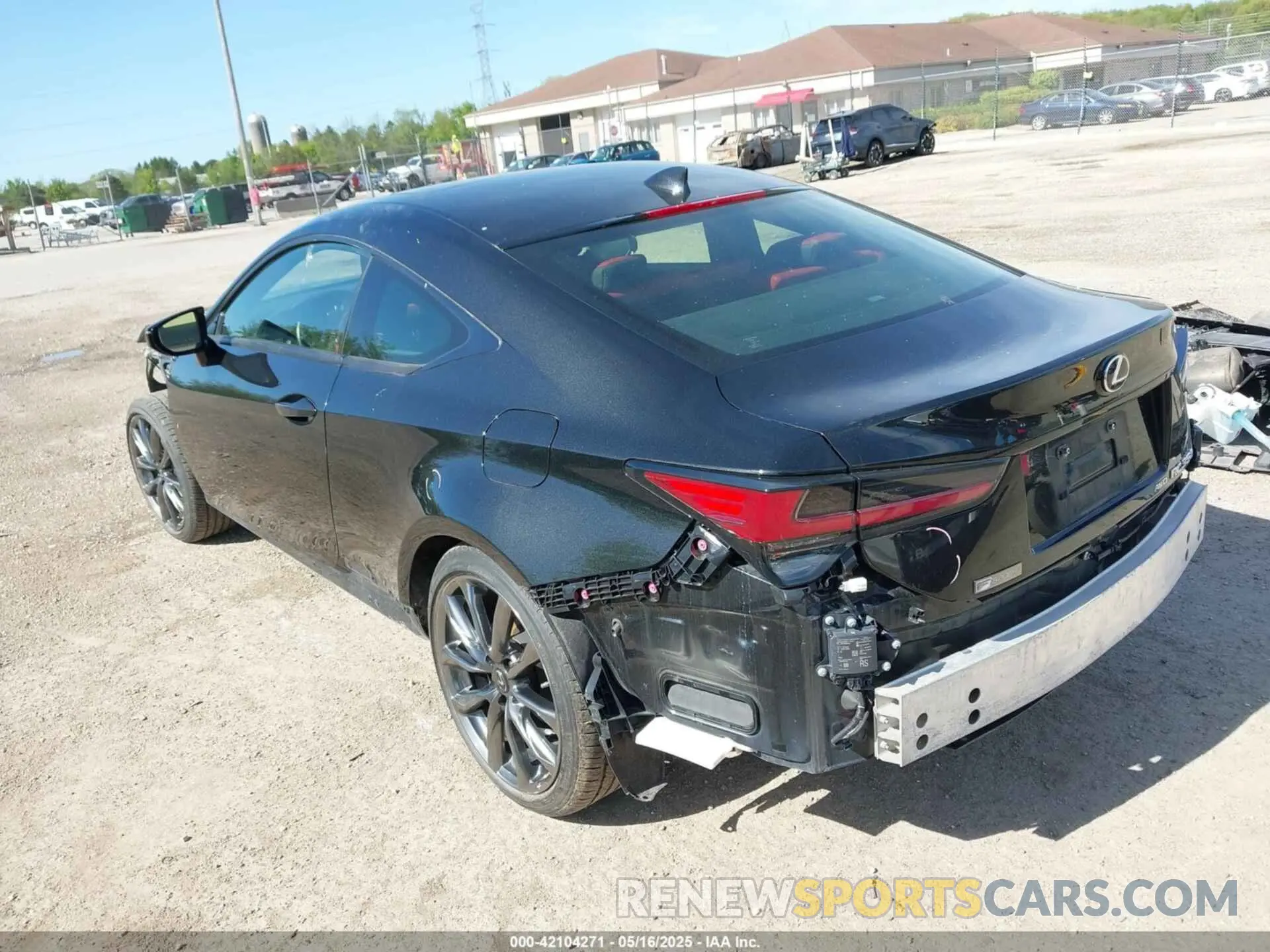 3 Photograph of a damaged car JTHGZ5DCXM5010807 LEXUS RC 350 2021