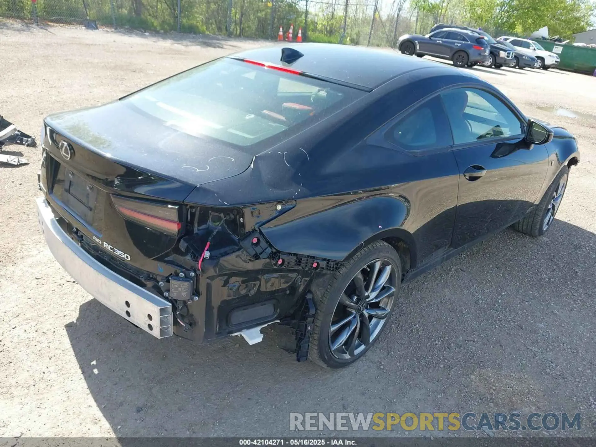 4 Photograph of a damaged car JTHGZ5DCXM5010807 LEXUS RC 350 2021