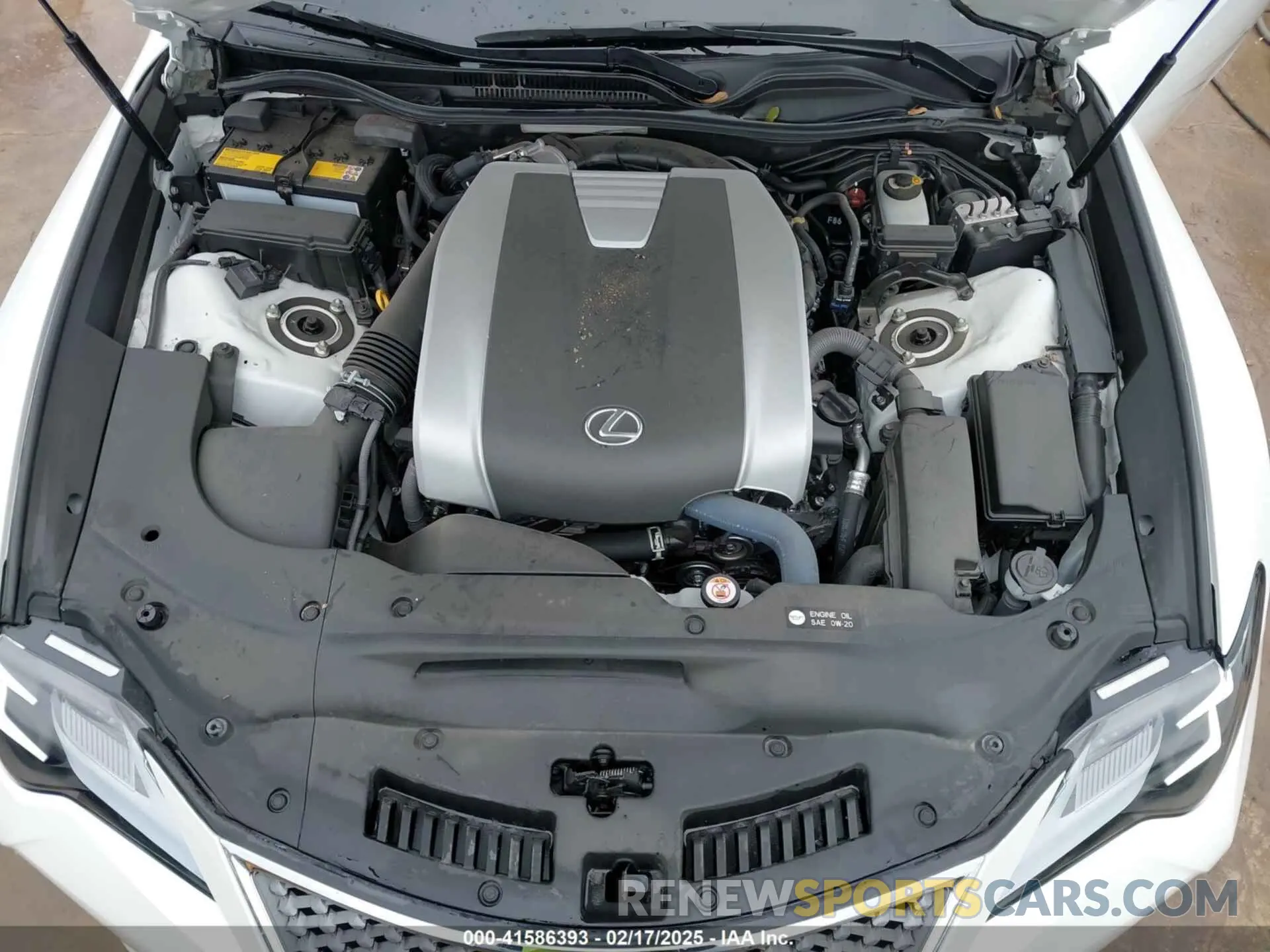 10 Photograph of a damaged car JTHDZ5BC2N5025440 LEXUS RC 350 2022
