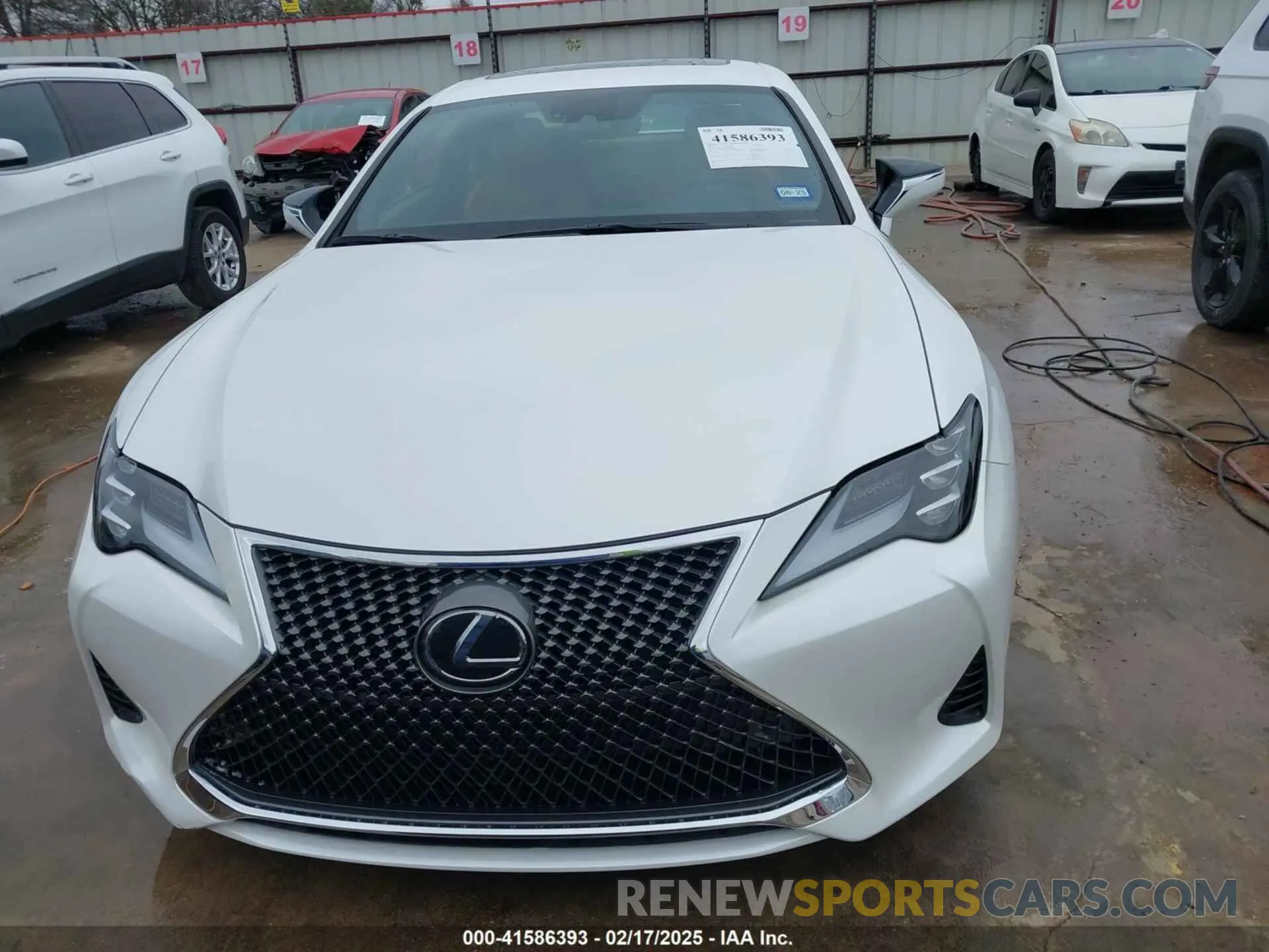 12 Photograph of a damaged car JTHDZ5BC2N5025440 LEXUS RC 350 2022