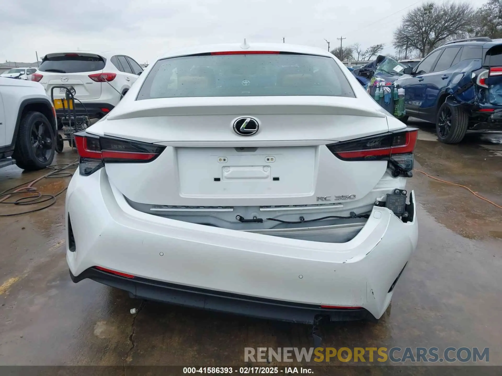 6 Photograph of a damaged car JTHDZ5BC2N5025440 LEXUS RC 350 2022