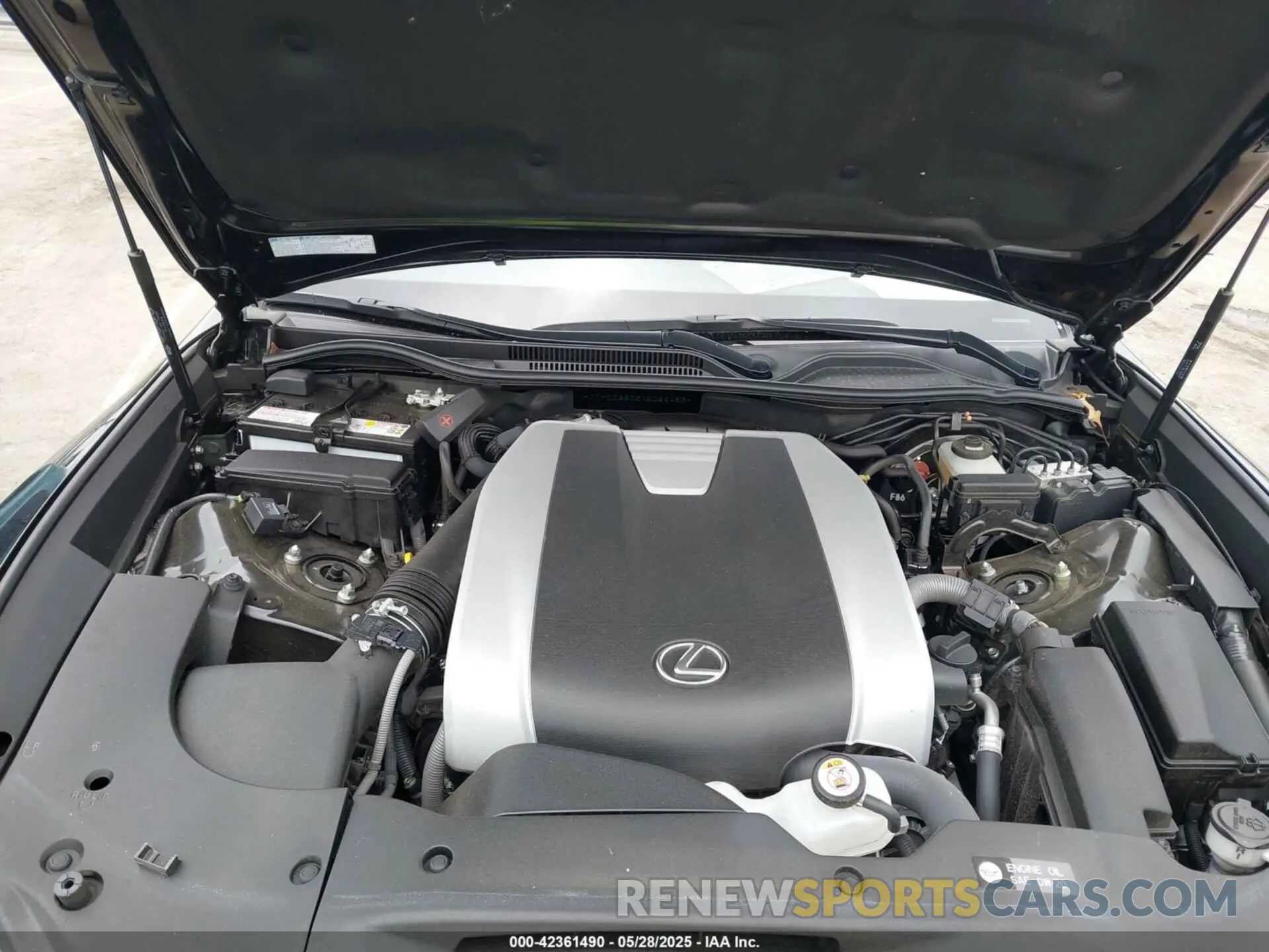 10 Photograph of a damaged car JTHDZ5BC3N5026483 LEXUS RC 350 2022