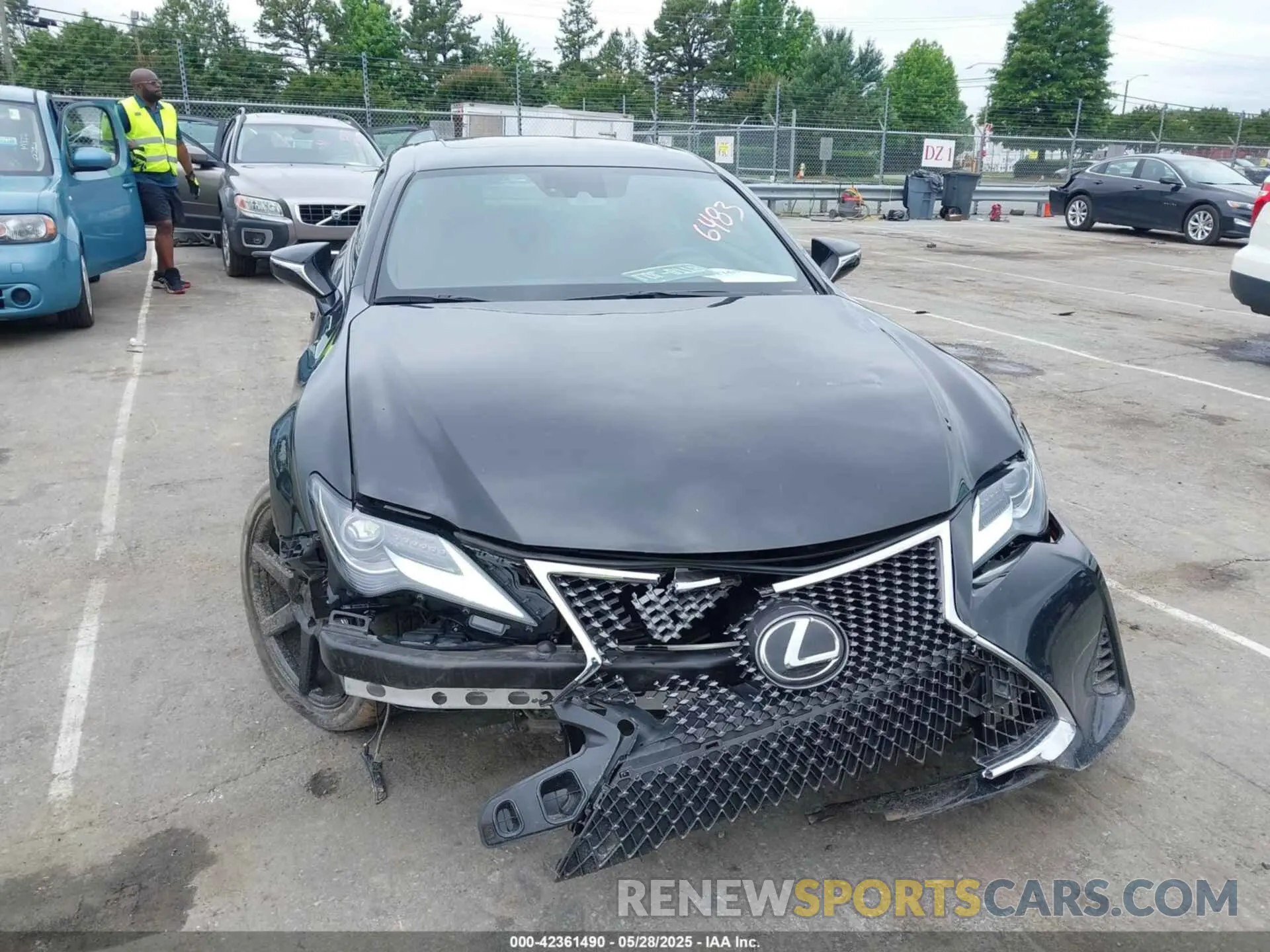 12 Photograph of a damaged car JTHDZ5BC3N5026483 LEXUS RC 350 2022
