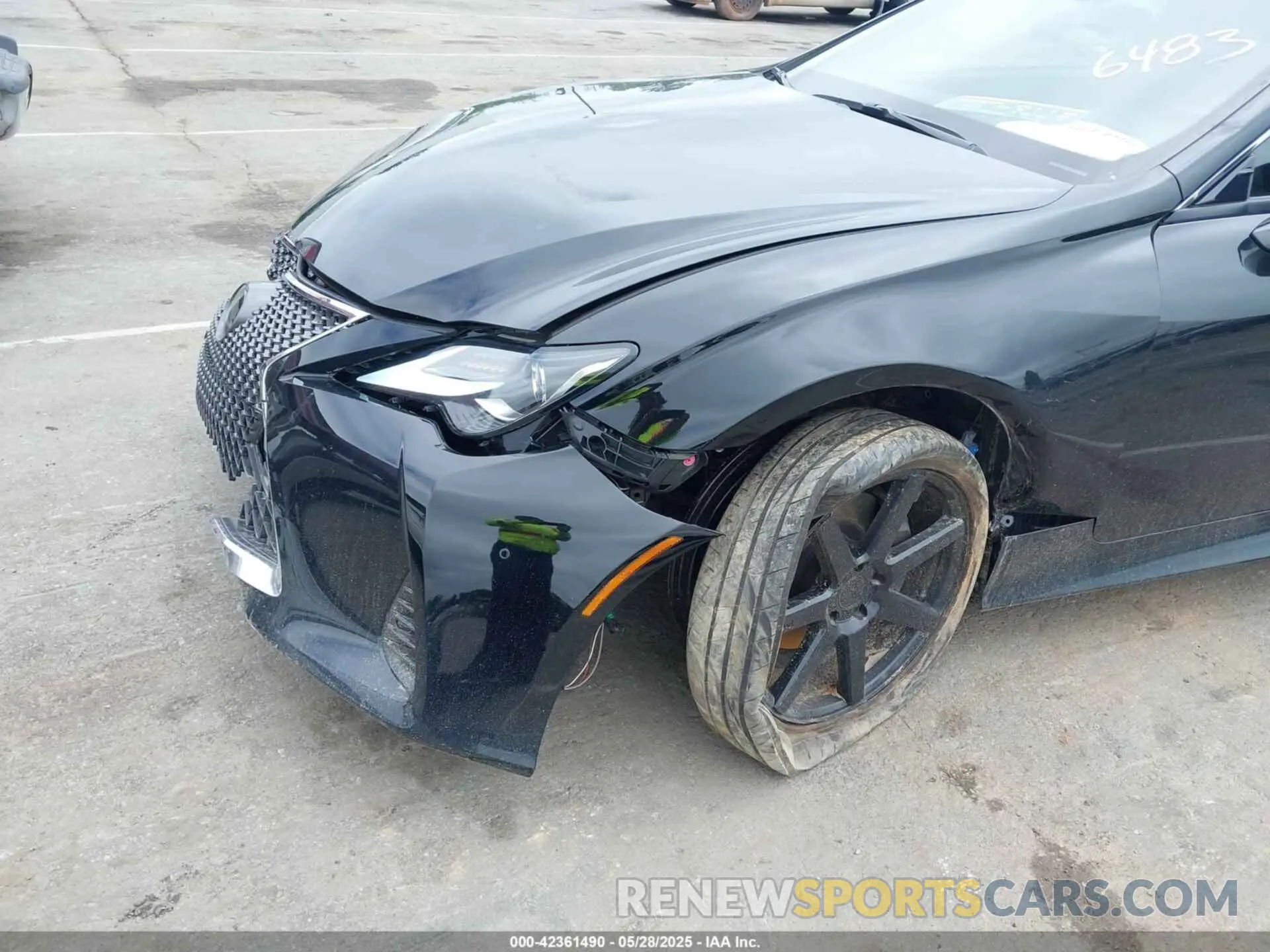 17 Photograph of a damaged car JTHDZ5BC3N5026483 LEXUS RC 350 2022
