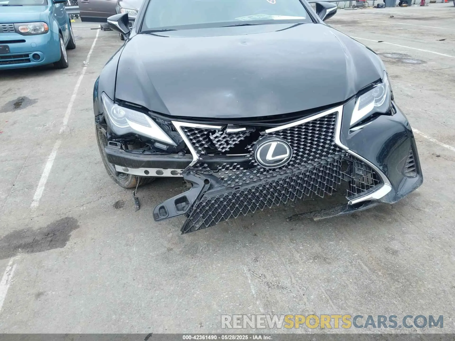 6 Photograph of a damaged car JTHDZ5BC3N5026483 LEXUS RC 350 2022