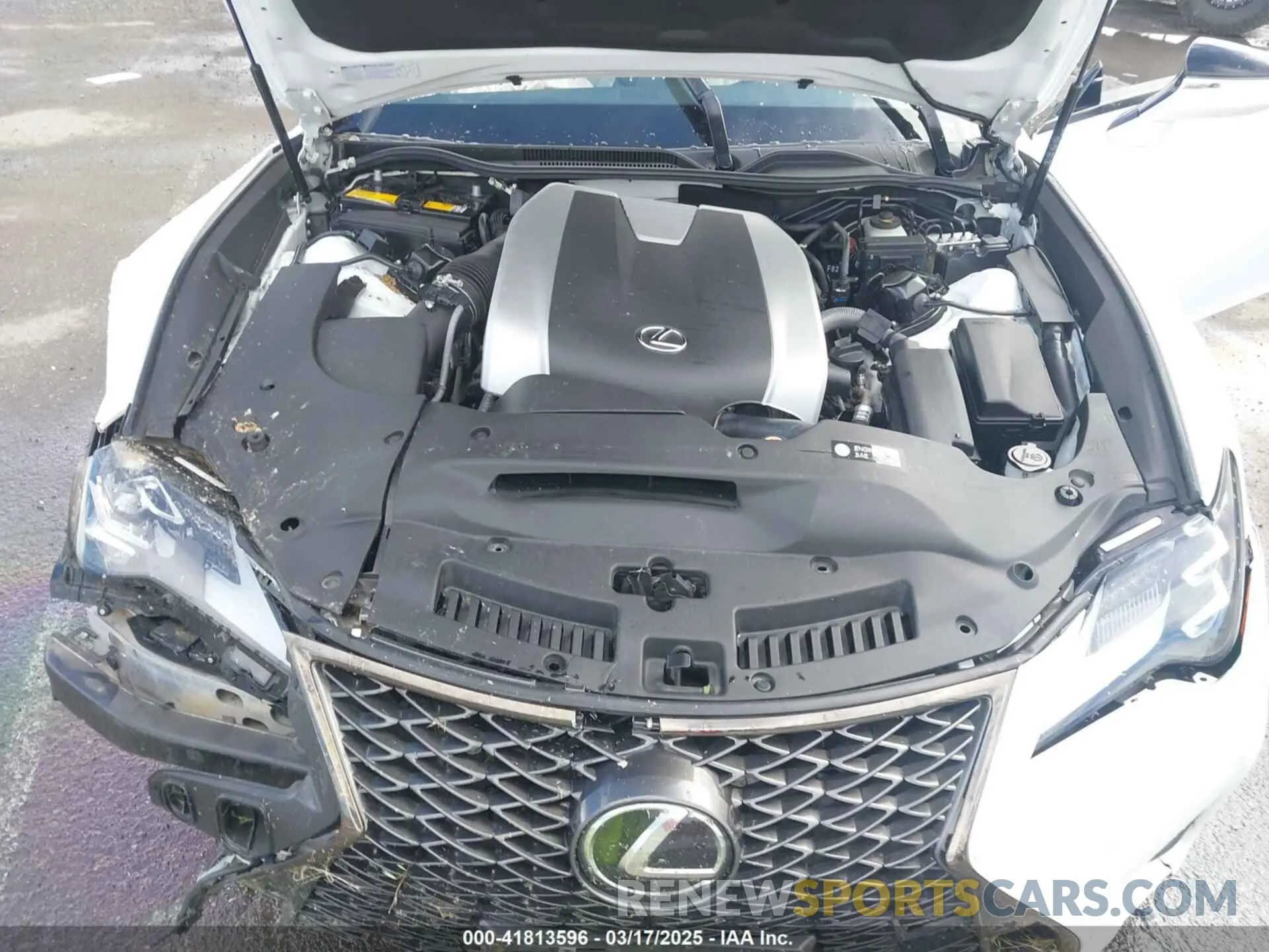 10 Photograph of a damaged car JTHGZ5BC3N5026089 LEXUS RC 350 2022