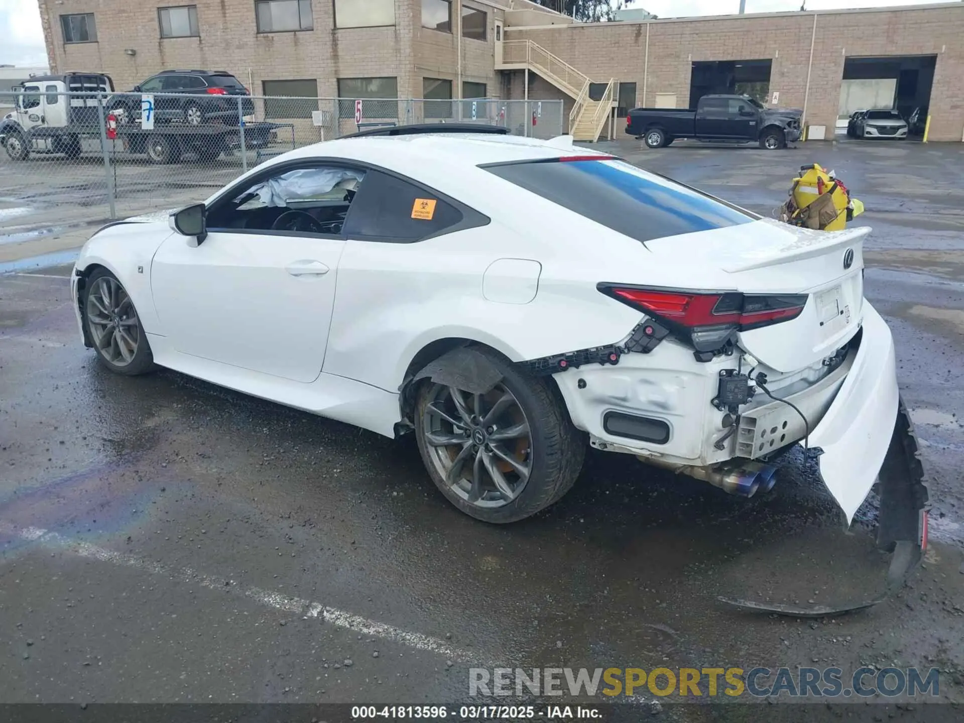 3 Photograph of a damaged car JTHGZ5BC3N5026089 LEXUS RC 350 2022
