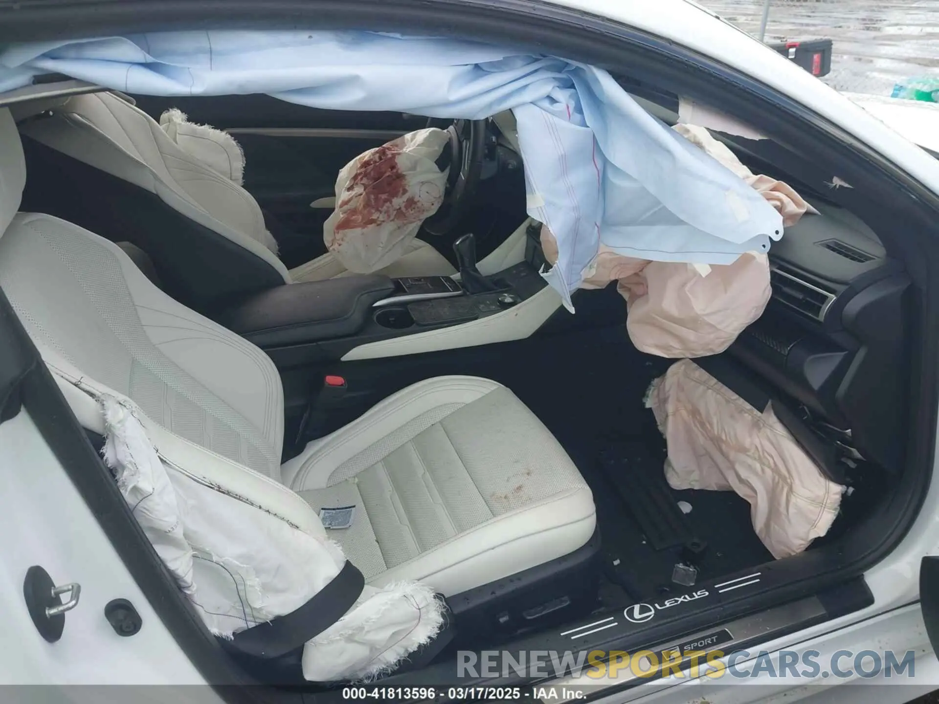 5 Photograph of a damaged car JTHGZ5BC3N5026089 LEXUS RC 350 2022