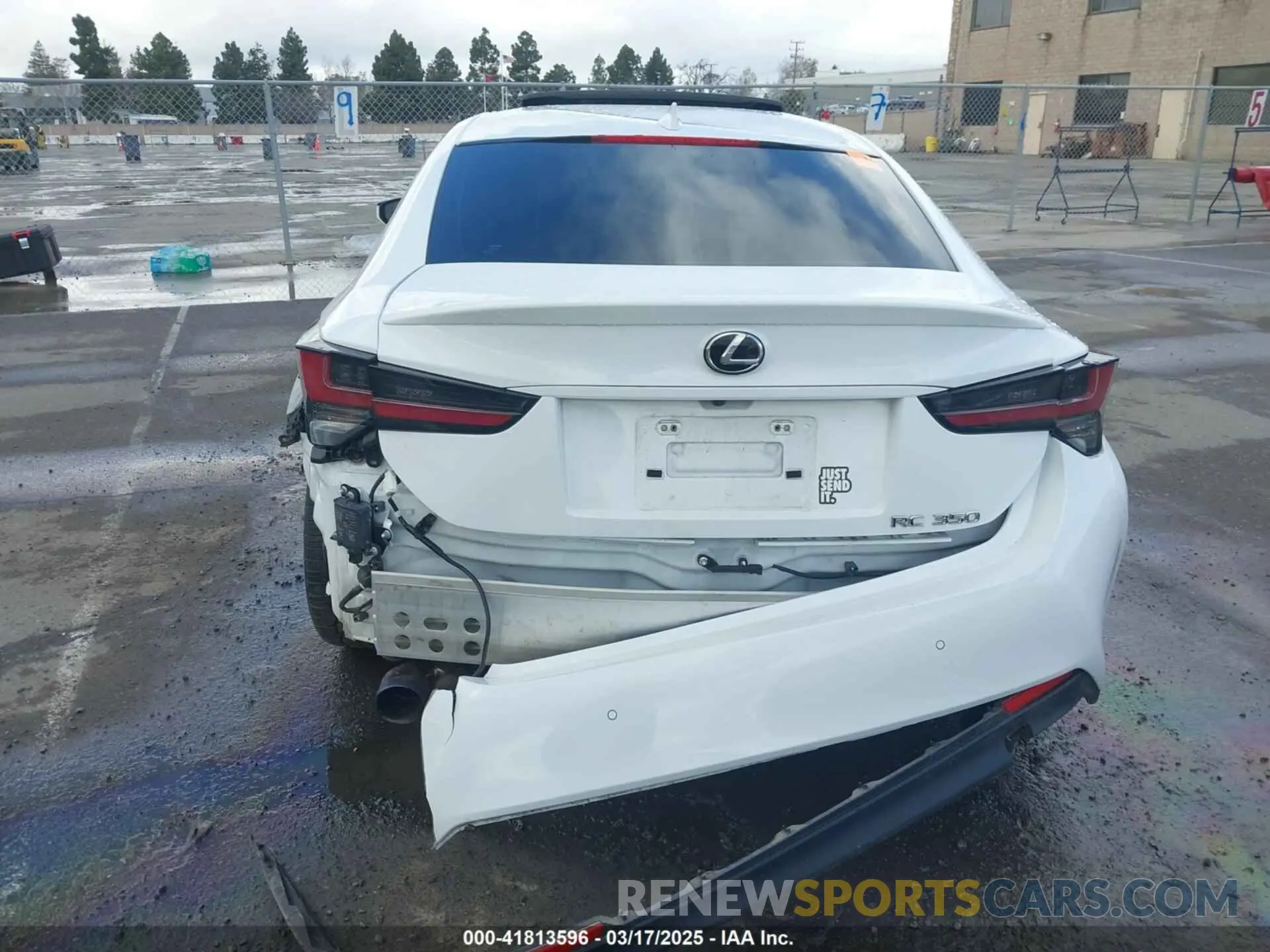 6 Photograph of a damaged car JTHGZ5BC3N5026089 LEXUS RC 350 2022