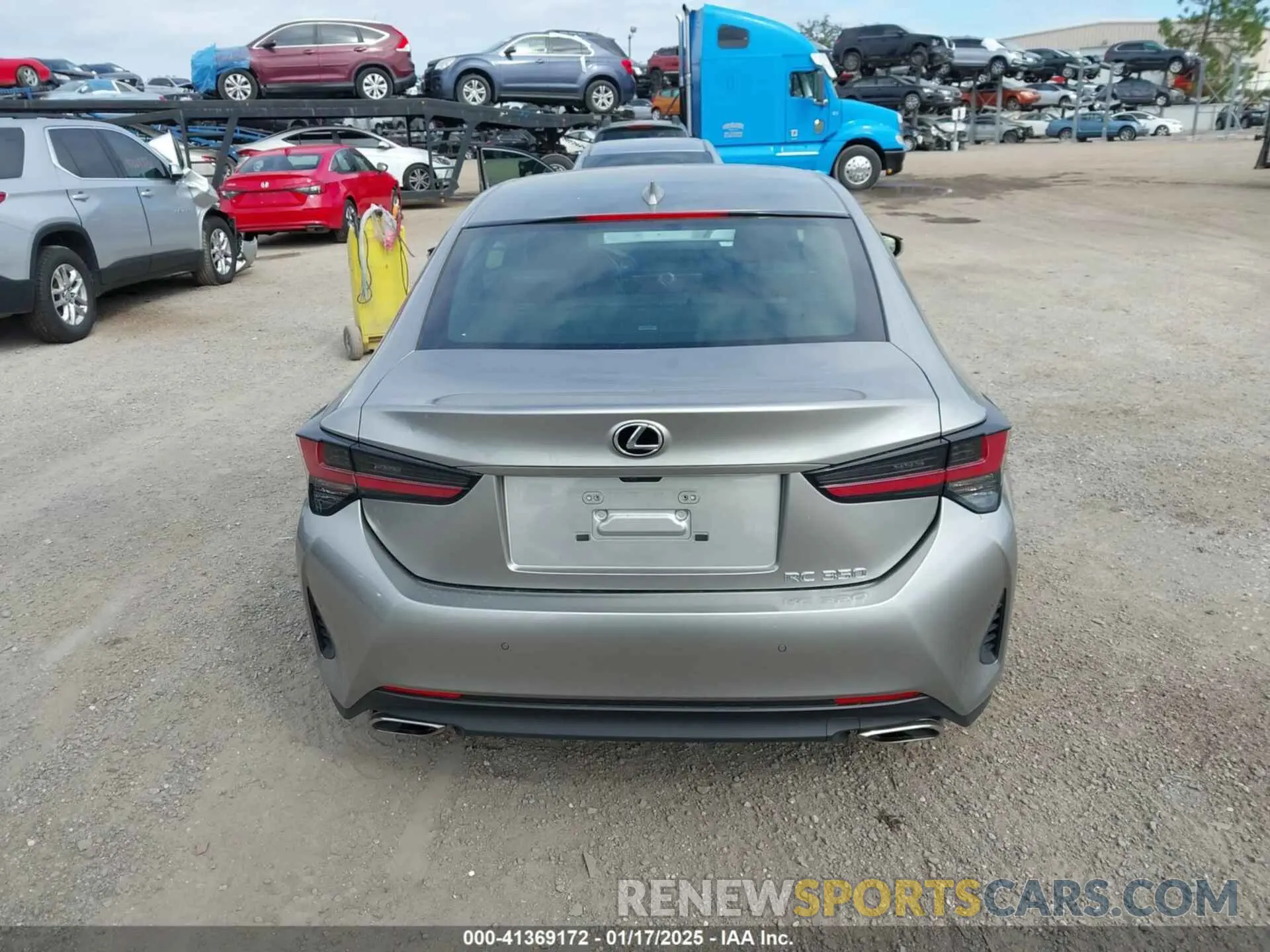 16 Photograph of a damaged car JTHGZ5BC9N5025061 LEXUS RC 350 2022