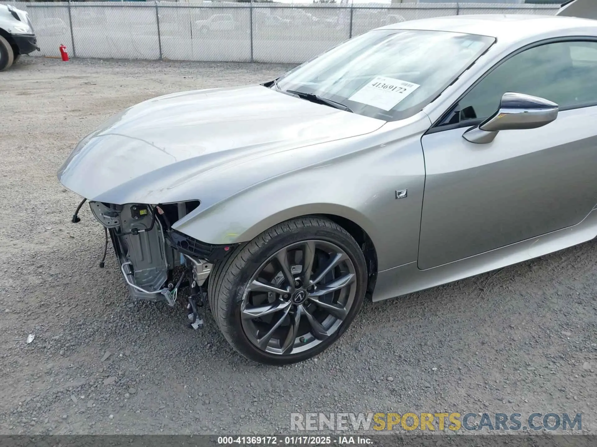 17 Photograph of a damaged car JTHGZ5BC9N5025061 LEXUS RC 350 2022