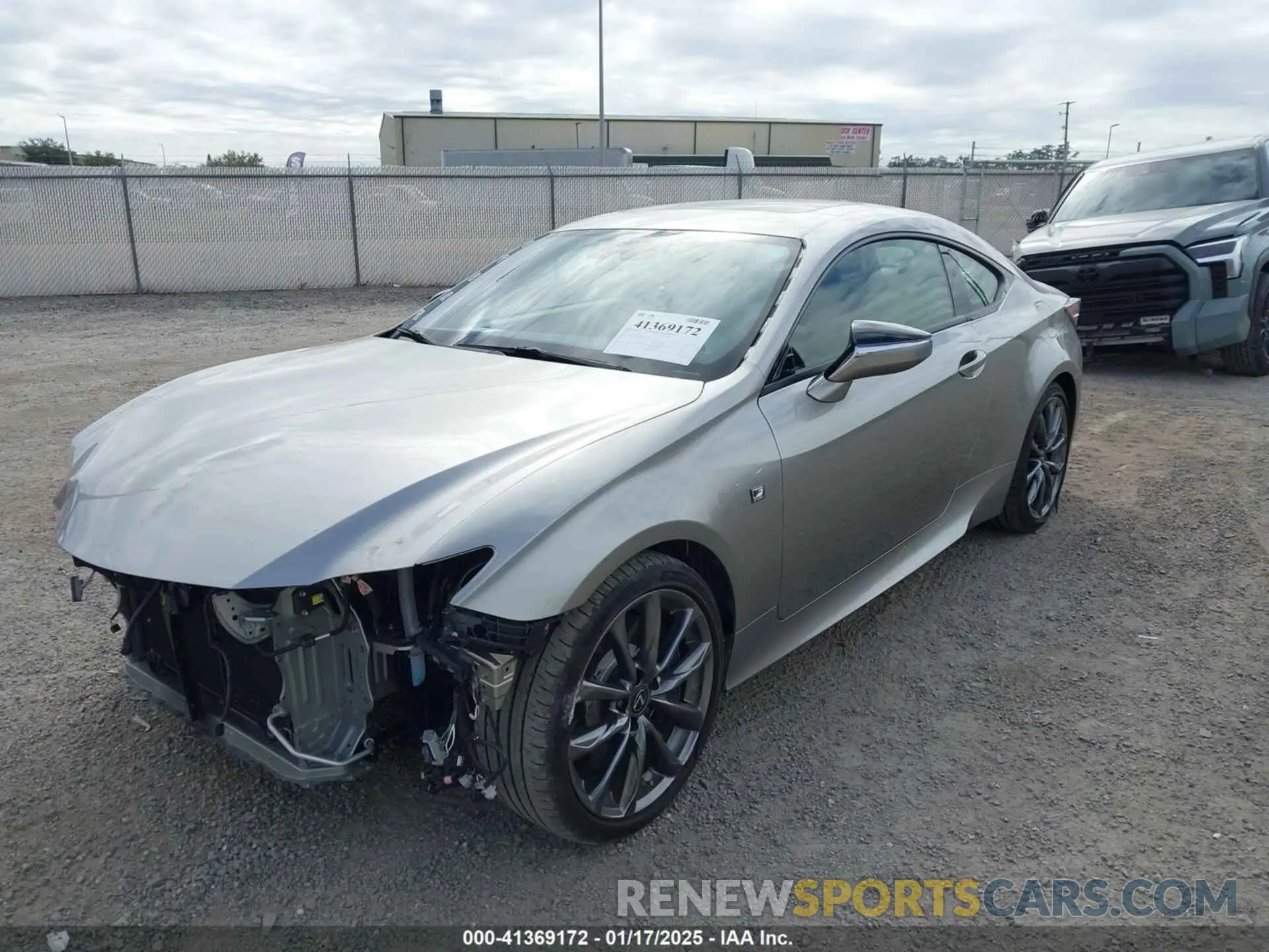 2 Photograph of a damaged car JTHGZ5BC9N5025061 LEXUS RC 350 2022