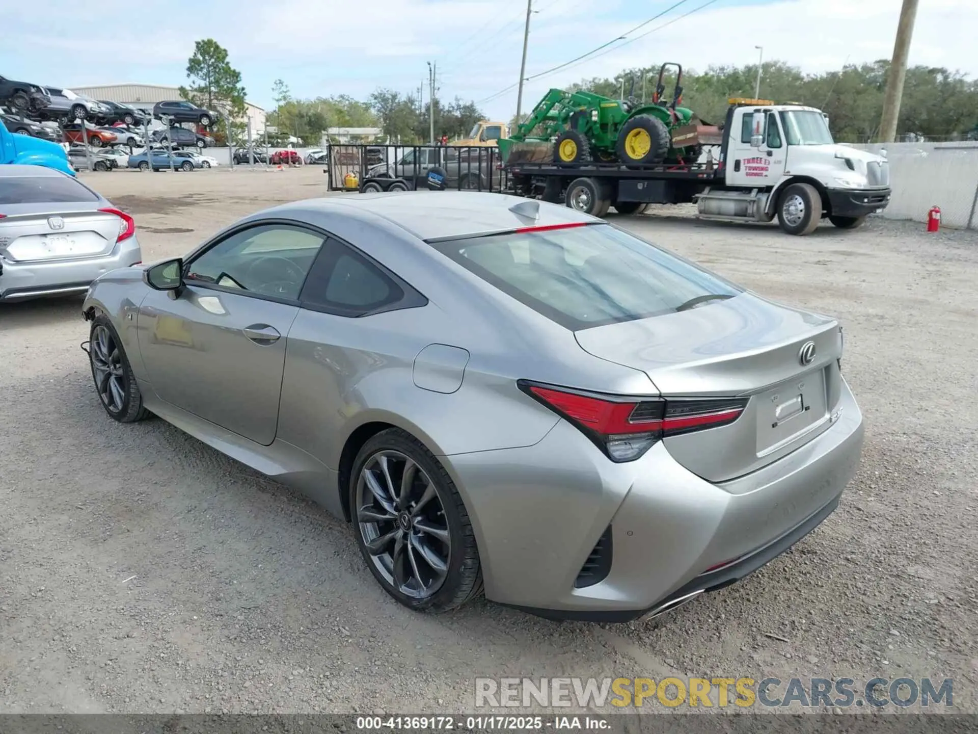 3 Photograph of a damaged car JTHGZ5BC9N5025061 LEXUS RC 350 2022