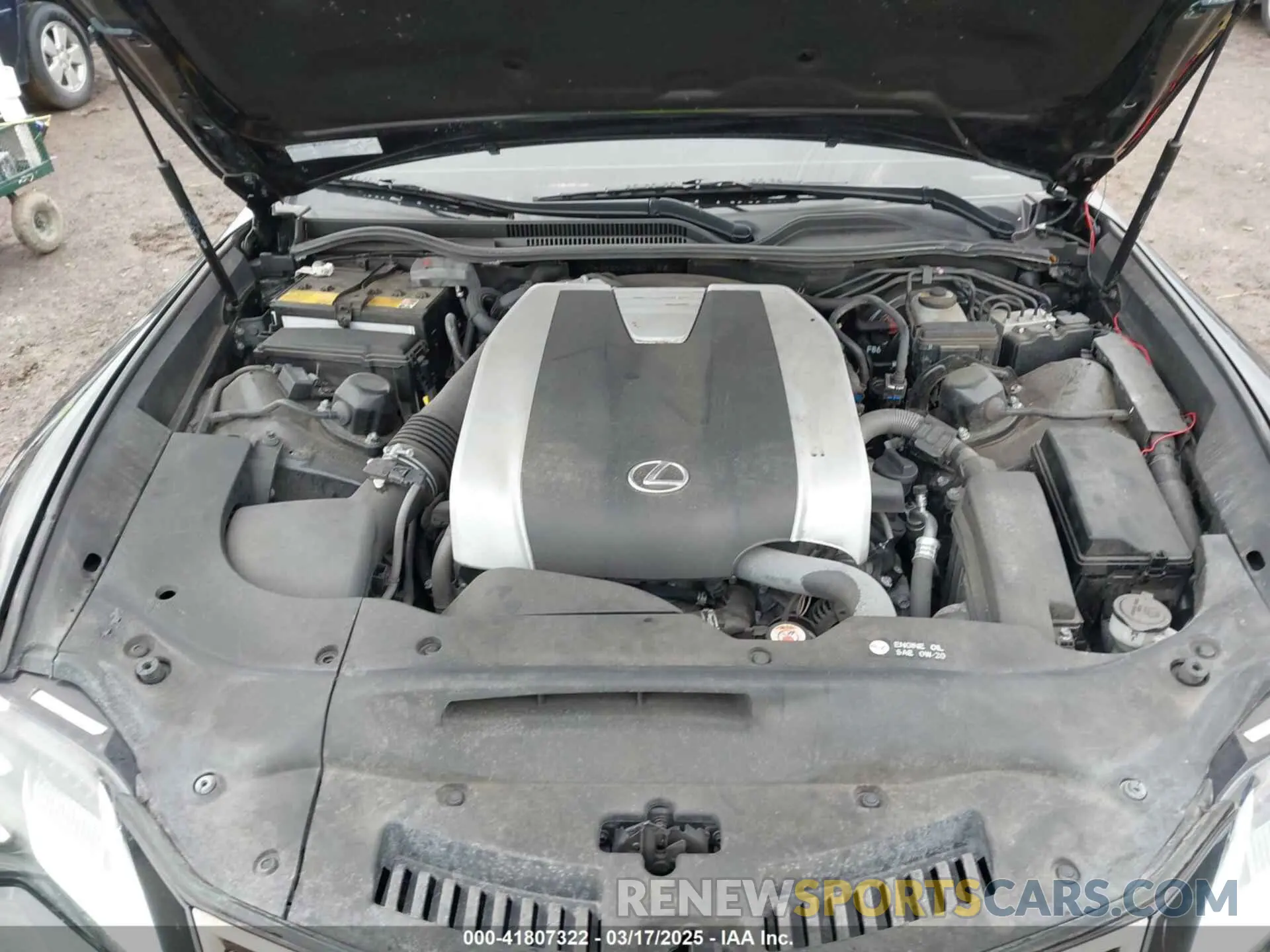 10 Photograph of a damaged car JTHGZ5DC7N5011561 LEXUS RC 350 2022