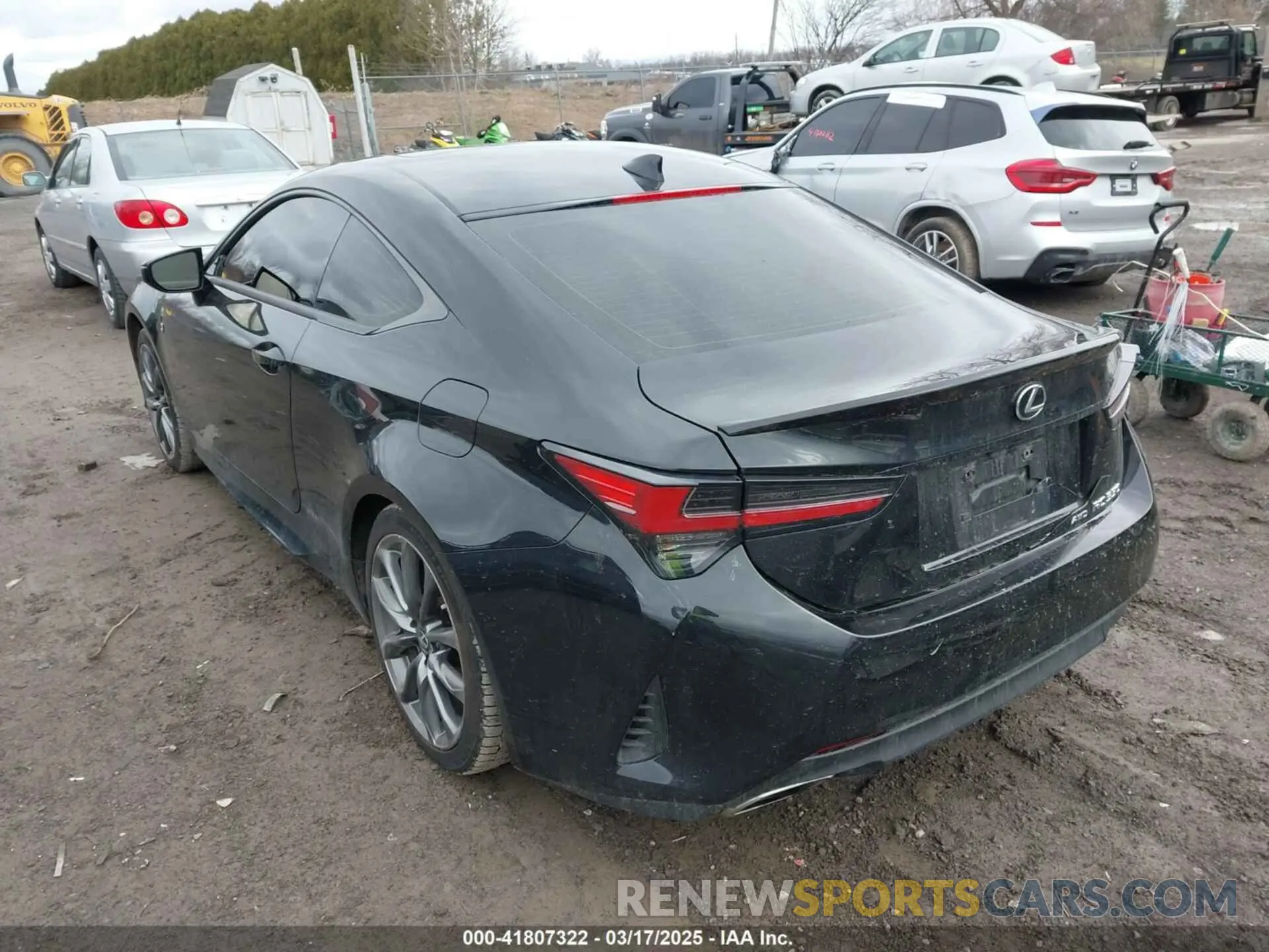 3 Photograph of a damaged car JTHGZ5DC7N5011561 LEXUS RC 350 2022