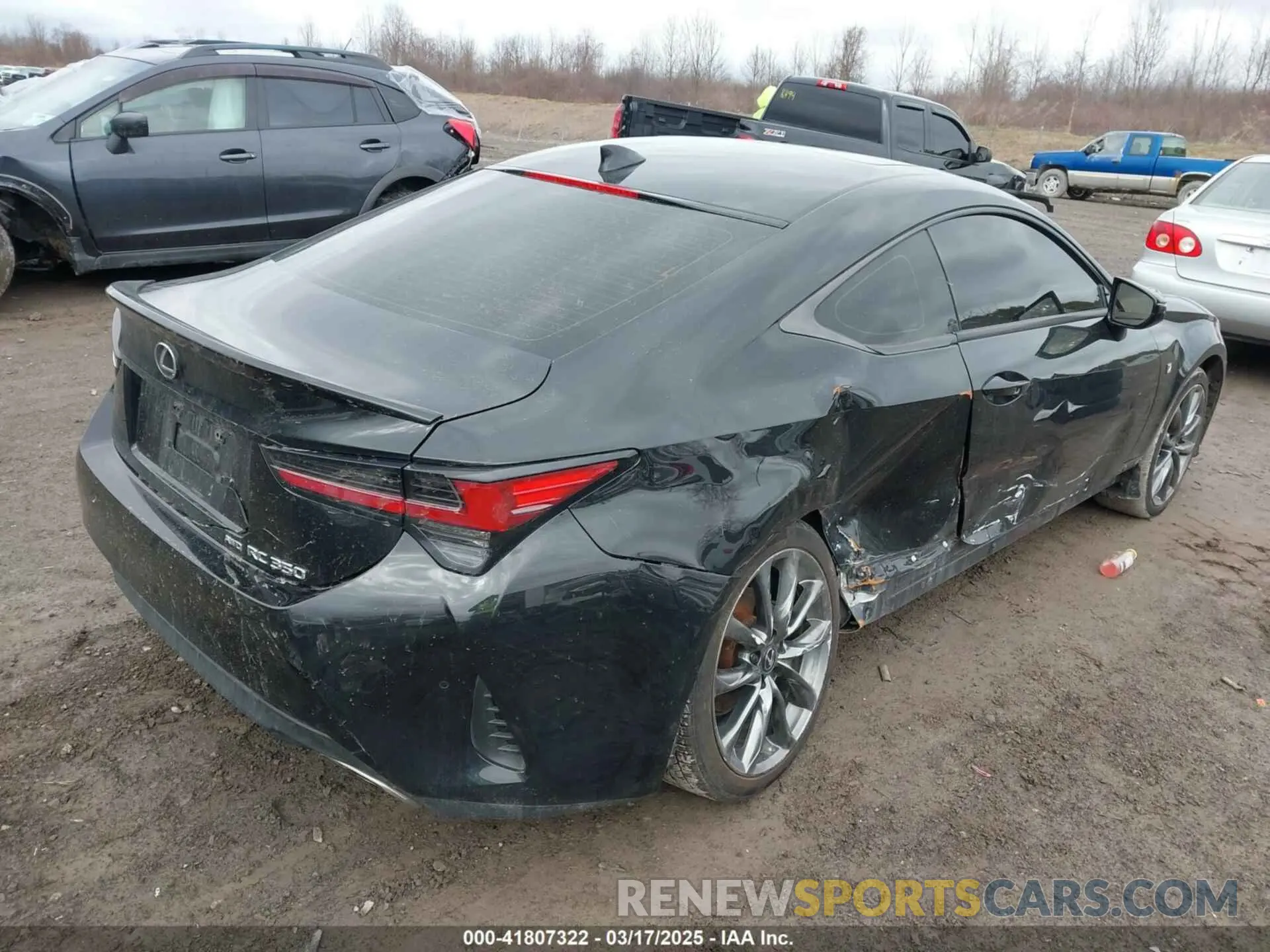 4 Photograph of a damaged car JTHGZ5DC7N5011561 LEXUS RC 350 2022