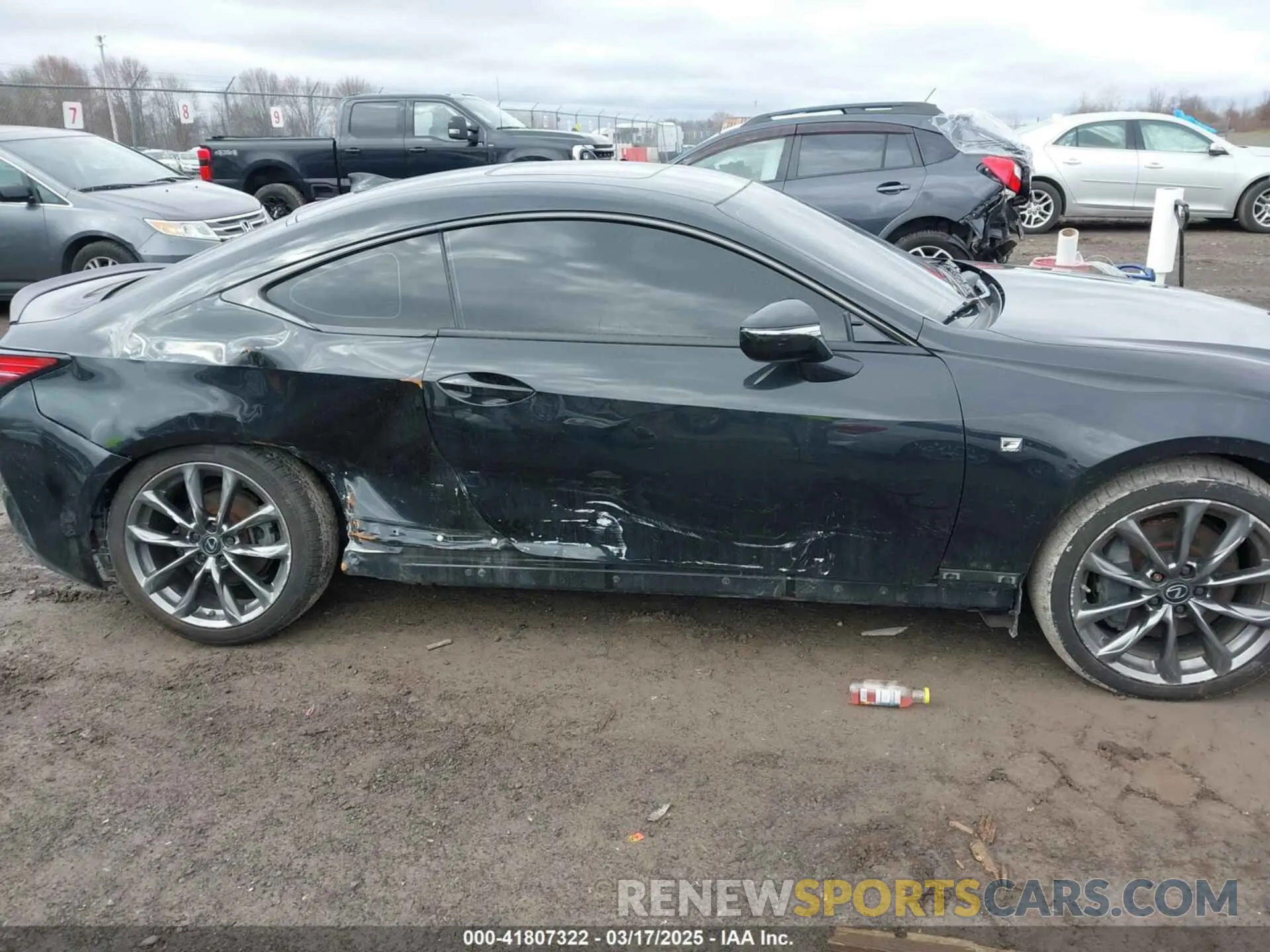 6 Photograph of a damaged car JTHGZ5DC7N5011561 LEXUS RC 350 2022