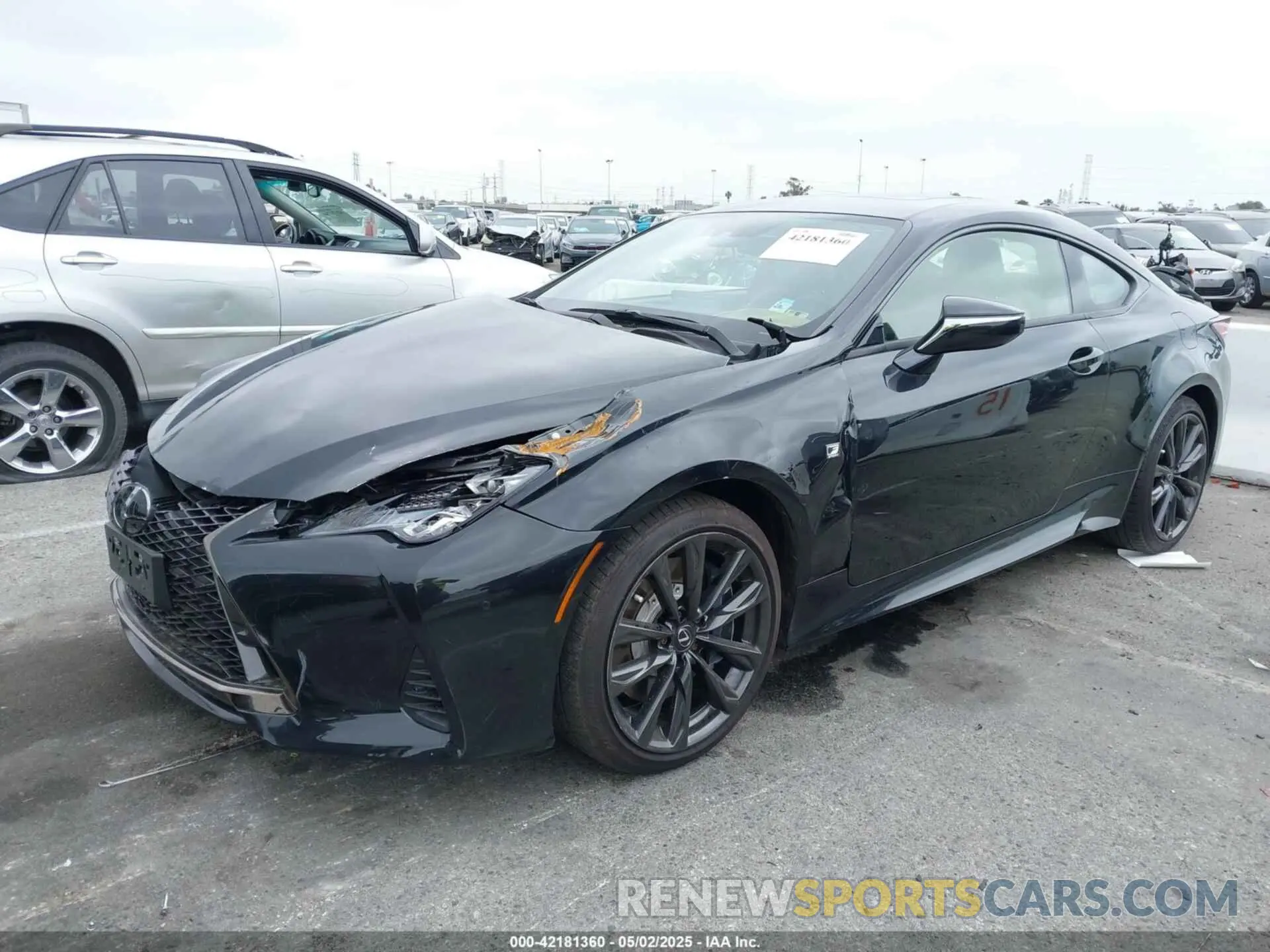 2 Photograph of a damaged car JTHGZ5BC4P5027402 LEXUS RC 350 2023