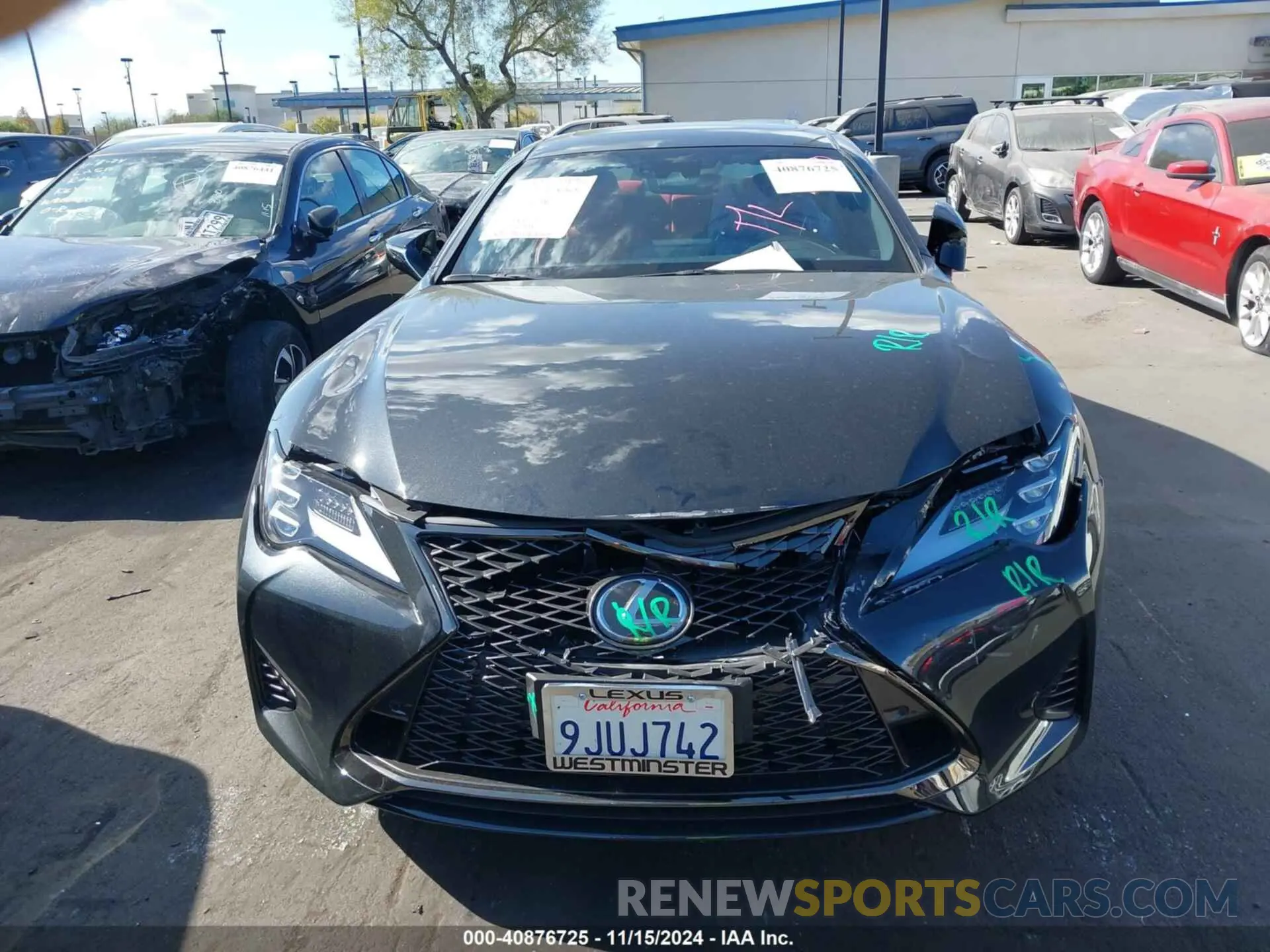 13 Photograph of a damaged car JTHGZ5BCXP5027274 LEXUS RC 350 2023