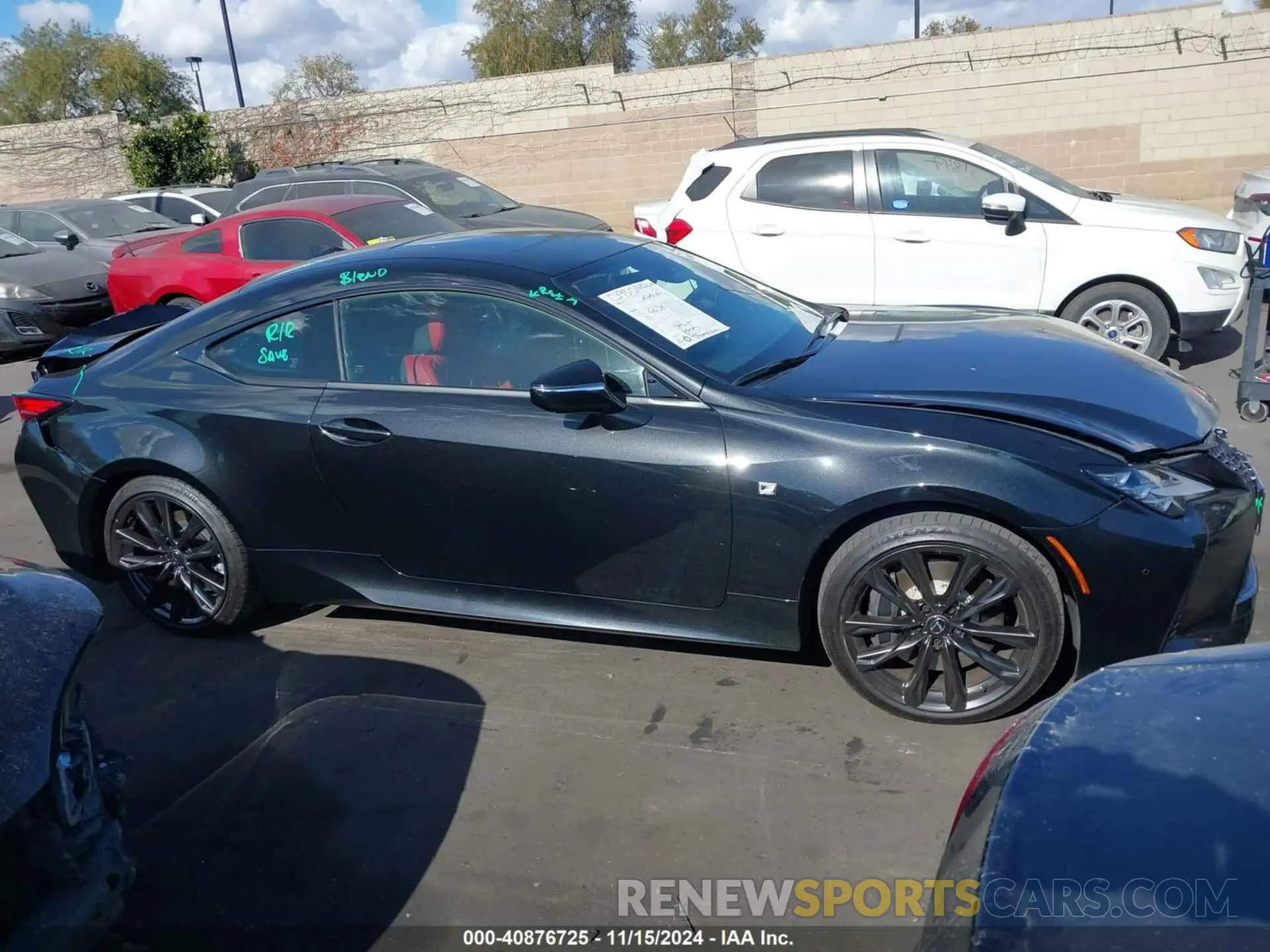 14 Photograph of a damaged car JTHGZ5BCXP5027274 LEXUS RC 350 2023