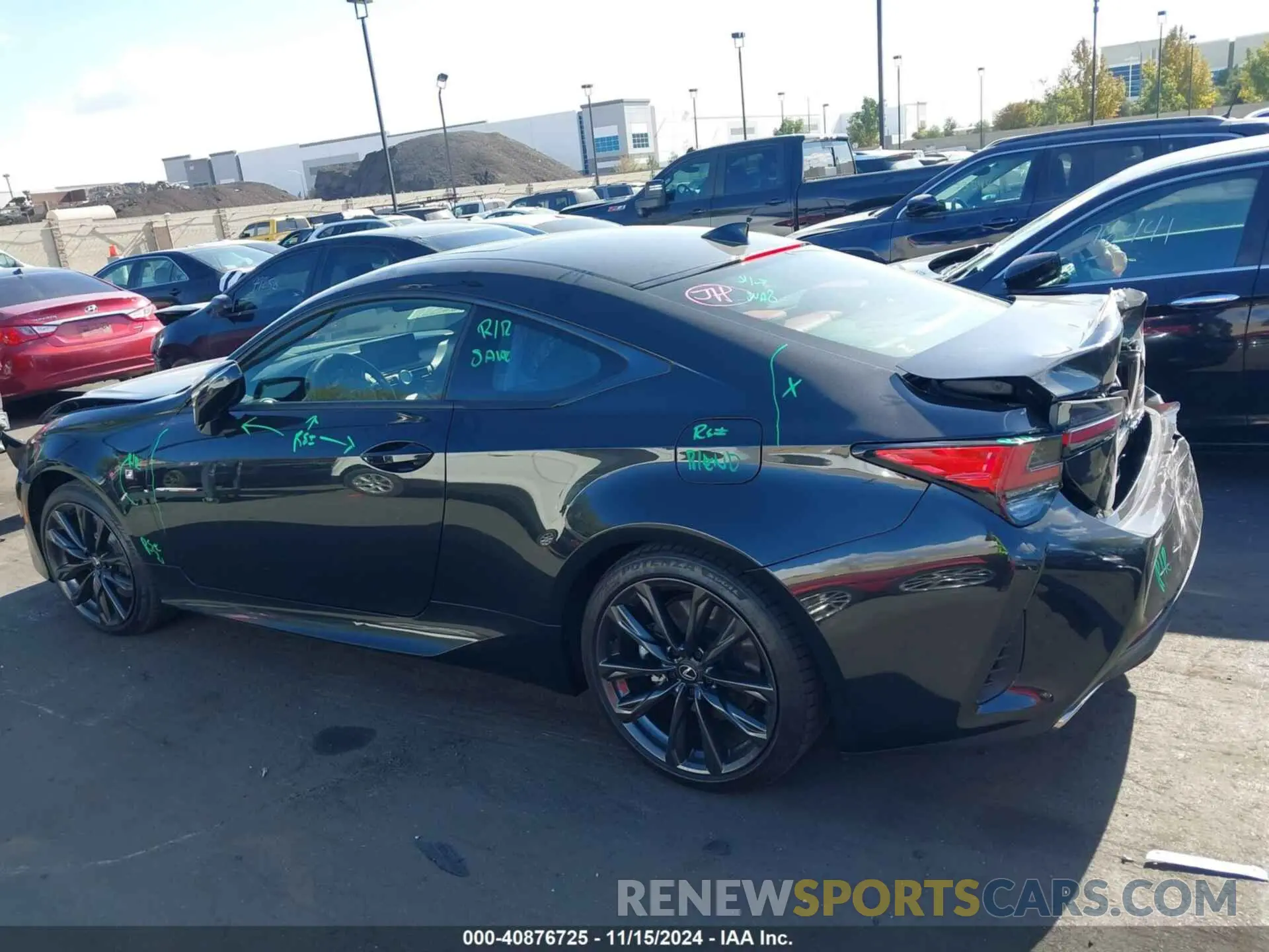 15 Photograph of a damaged car JTHGZ5BCXP5027274 LEXUS RC 350 2023