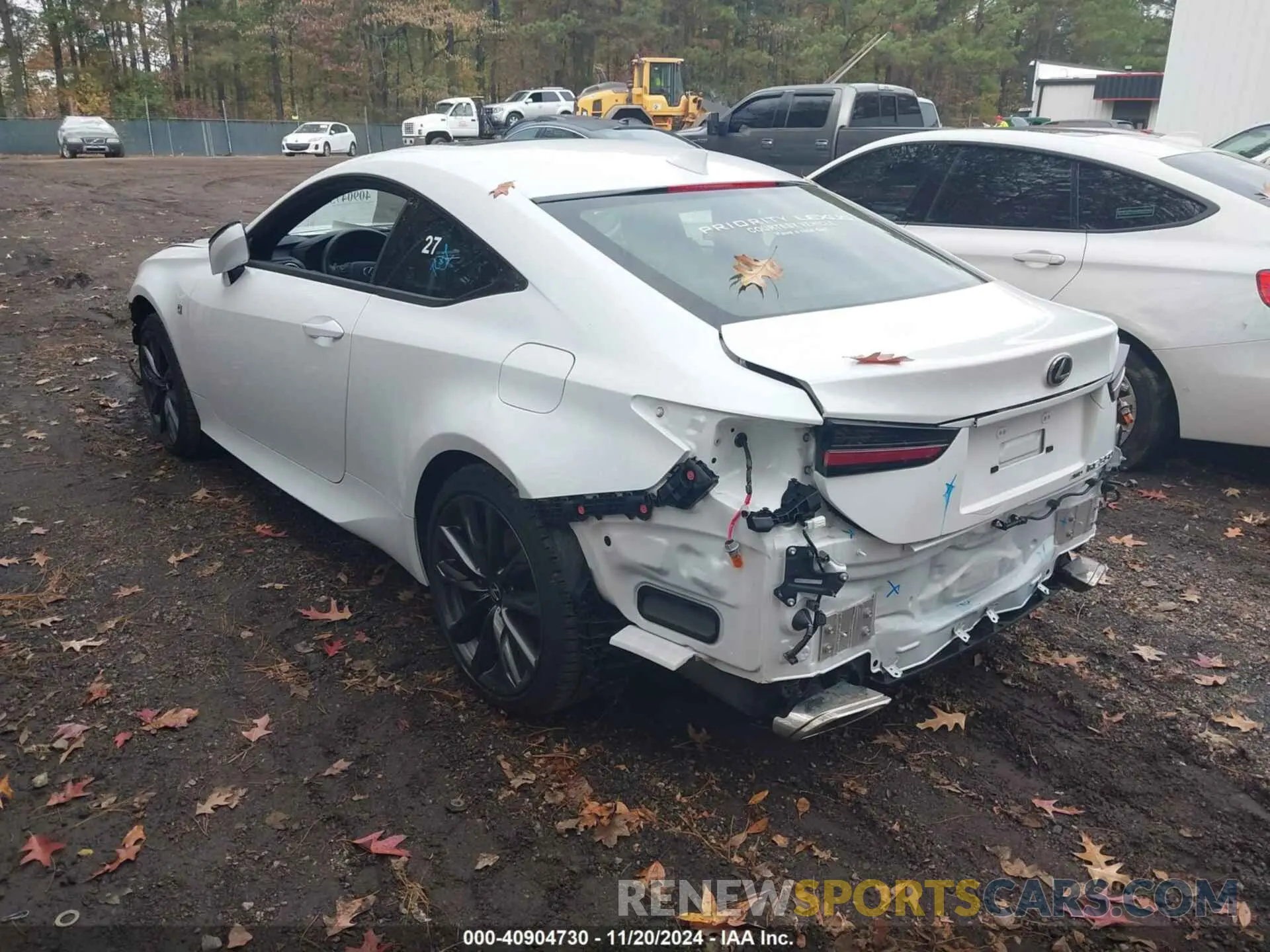 3 Photograph of a damaged car JTHGZ5DC1P5012207 LEXUS RC 350 2023