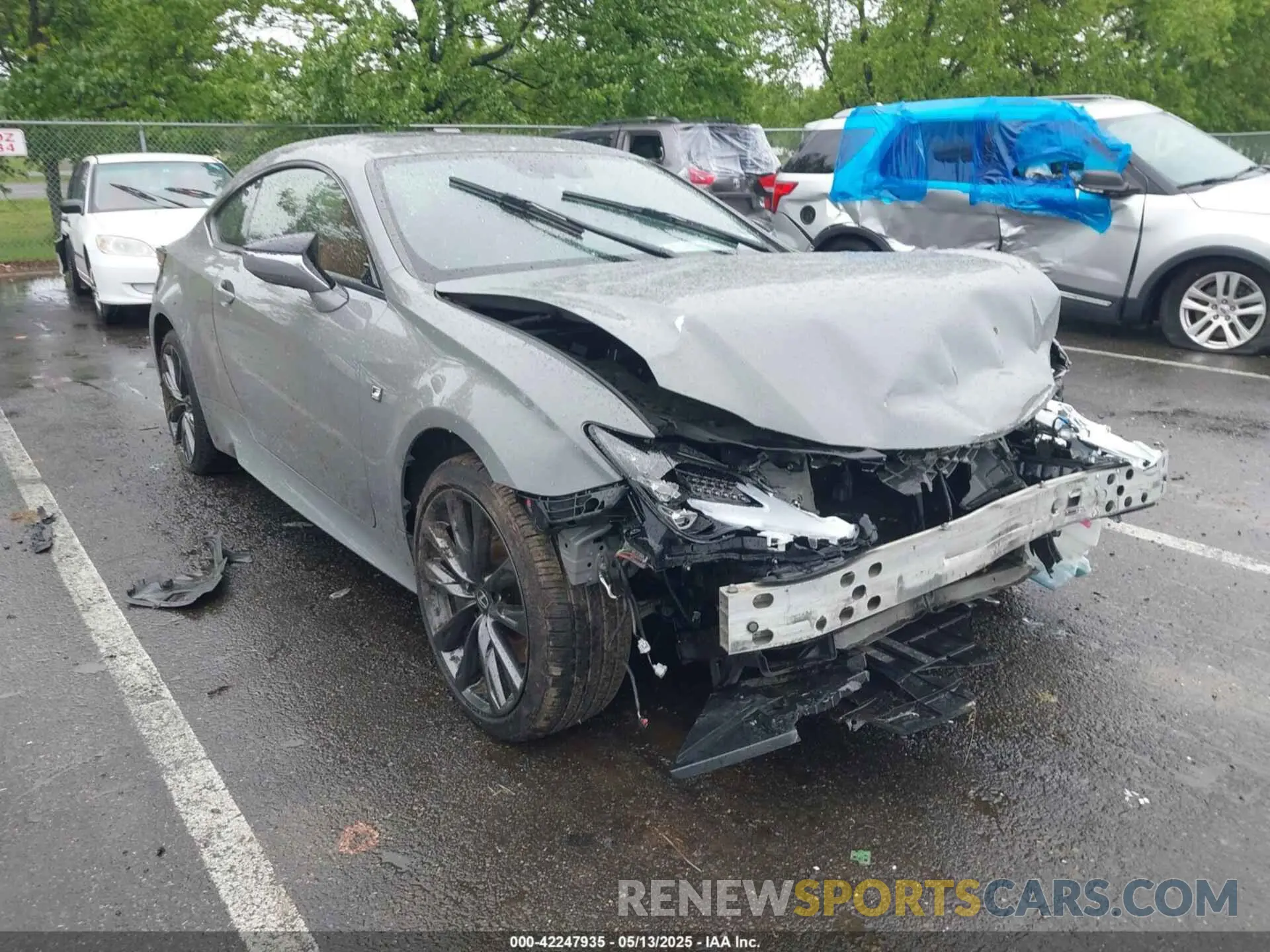 1 Photograph of a damaged car JTHGZ5DC7P5012065 LEXUS RC 350 2023