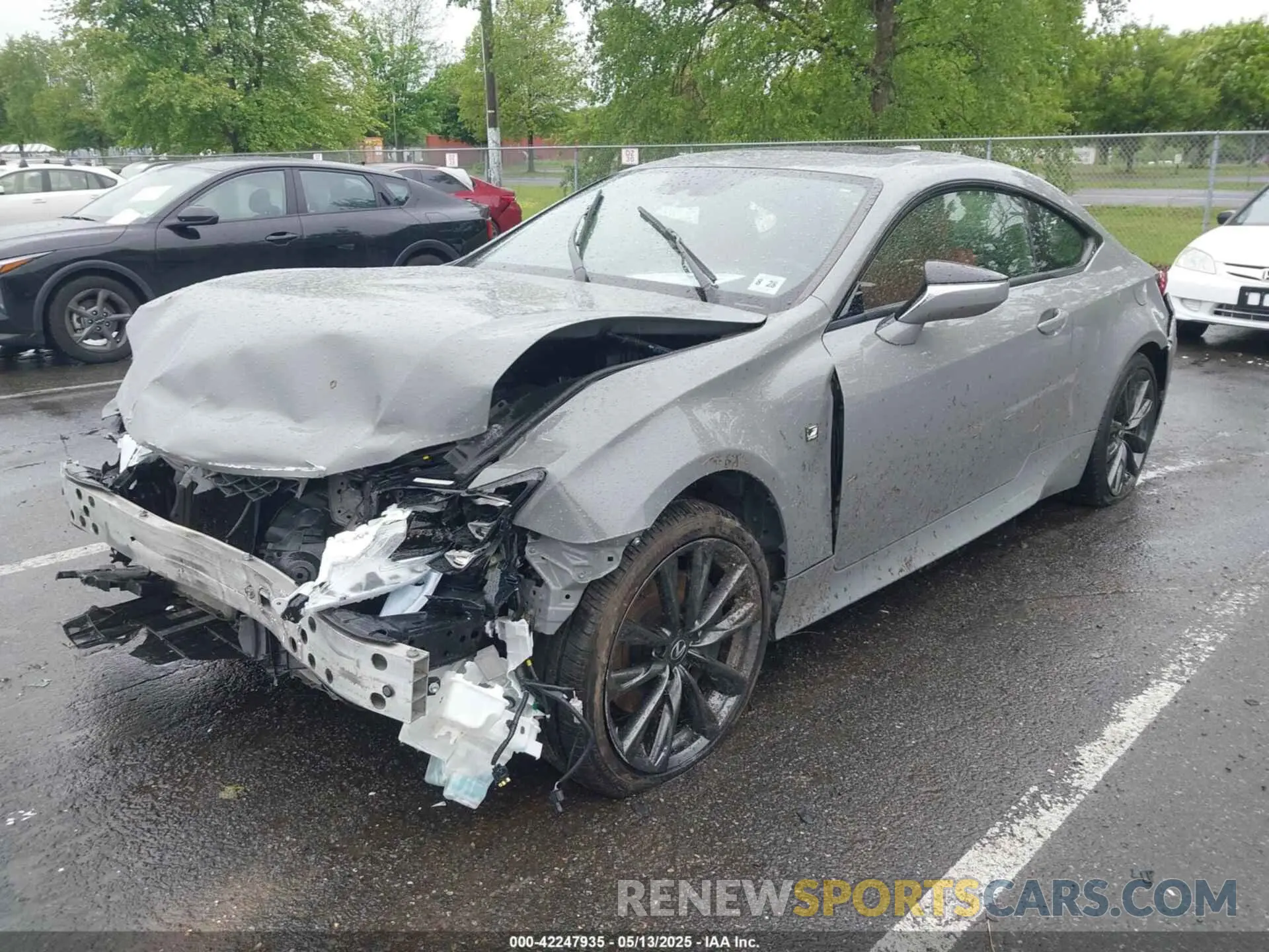 2 Photograph of a damaged car JTHGZ5DC7P5012065 LEXUS RC 350 2023