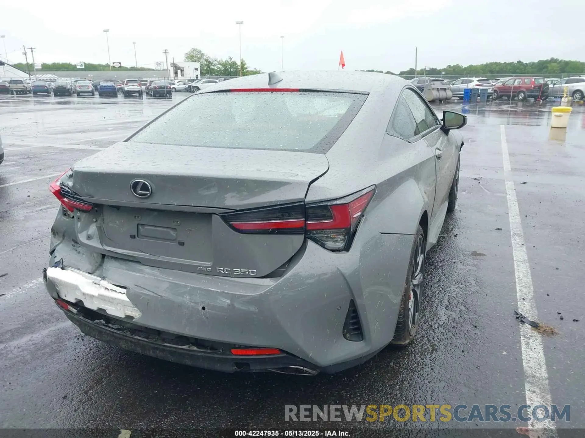 4 Photograph of a damaged car JTHGZ5DC7P5012065 LEXUS RC 350 2023