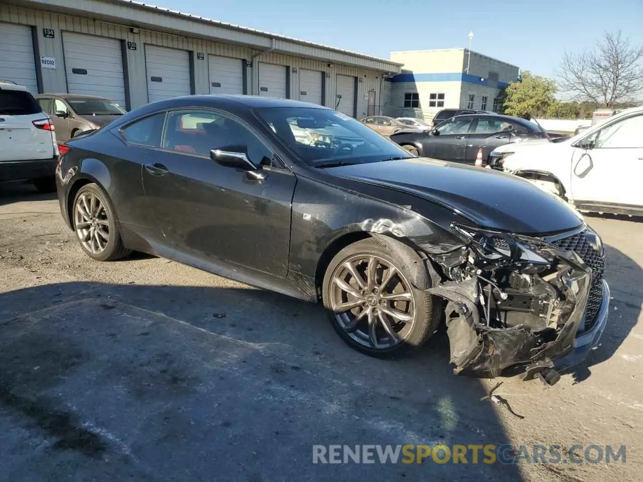 4 Photograph of a damaged car JTHGZ5DCXL5010031 LEXUS RC 350 F S 2020