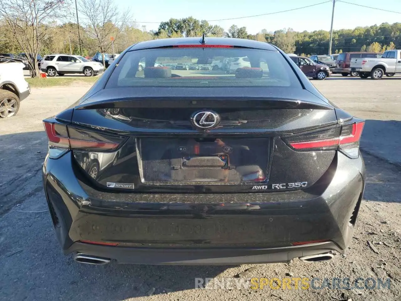 6 Photograph of a damaged car JTHGZ5DCXL5010031 LEXUS RC 350 F S 2020