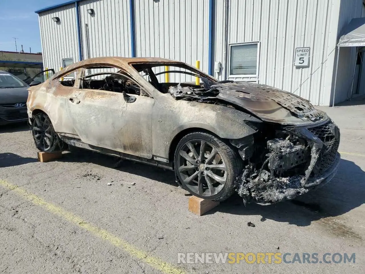 4 Photograph of a damaged car JTHHA5BC0K5008866 LEXUS RC300 2019