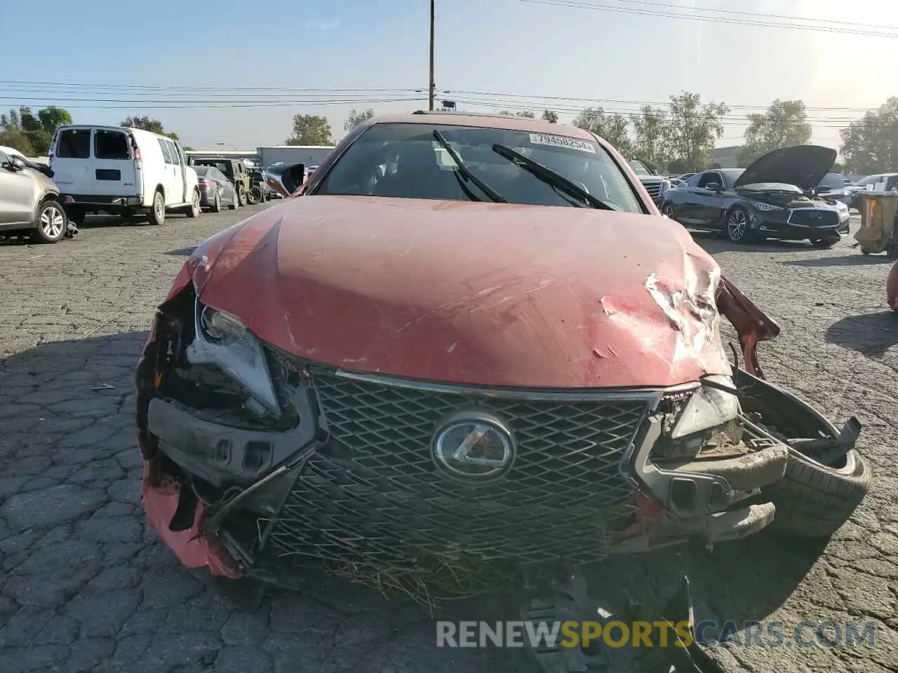5 Photograph of a damaged car JTHHA5BC0K5009807 LEXUS RC300 2019