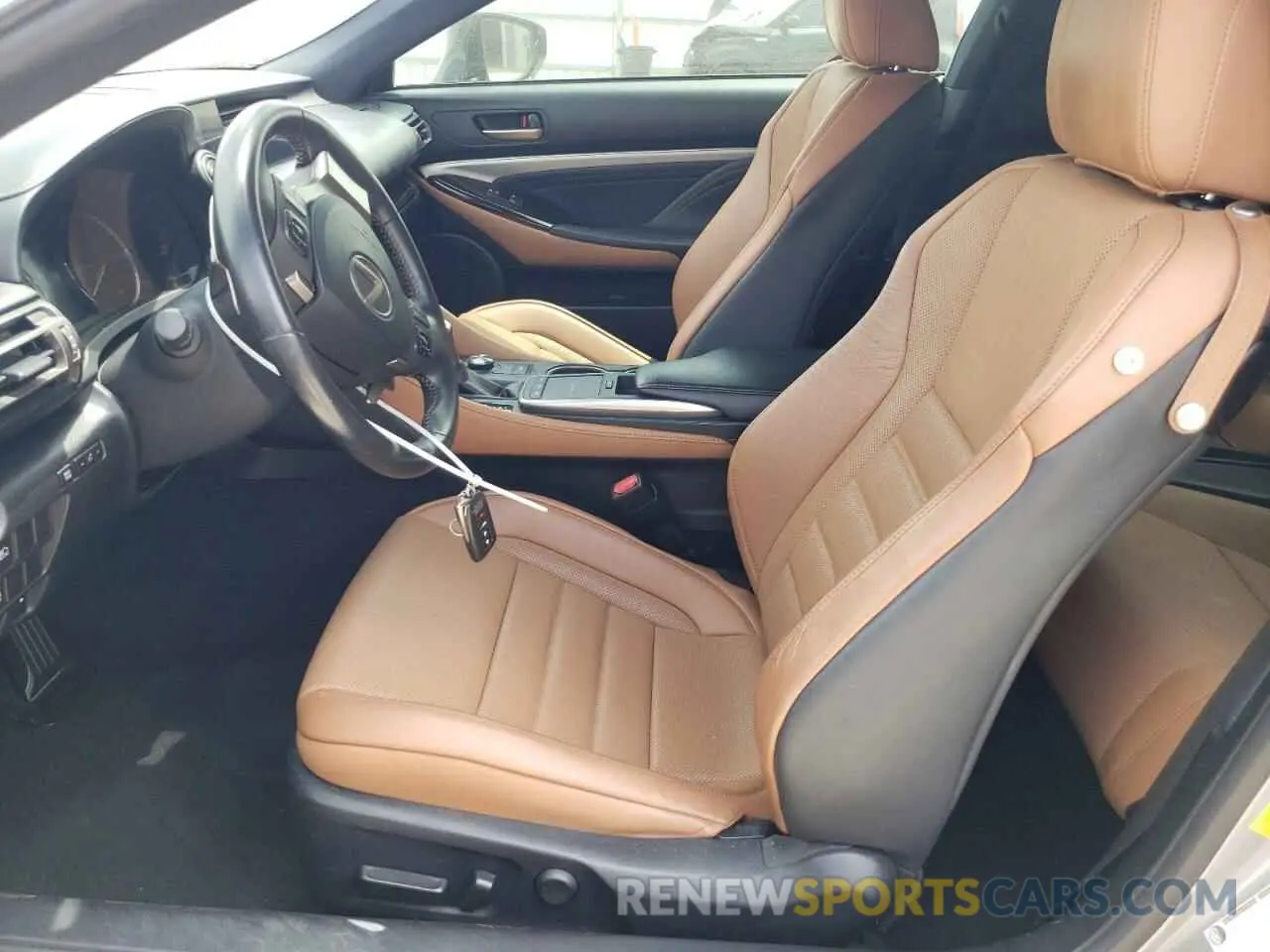 7 Photograph of a damaged car JTHHA5BC2K5009159 LEXUS RC300 2019