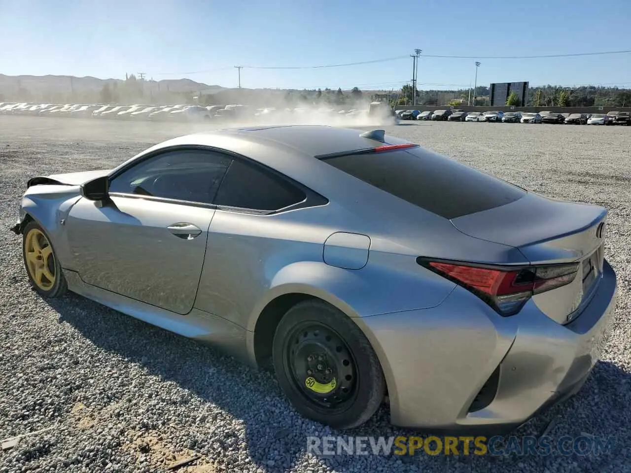 2 Photograph of a damaged car JTHHA5BC3K5010093 LEXUS RC300 2019