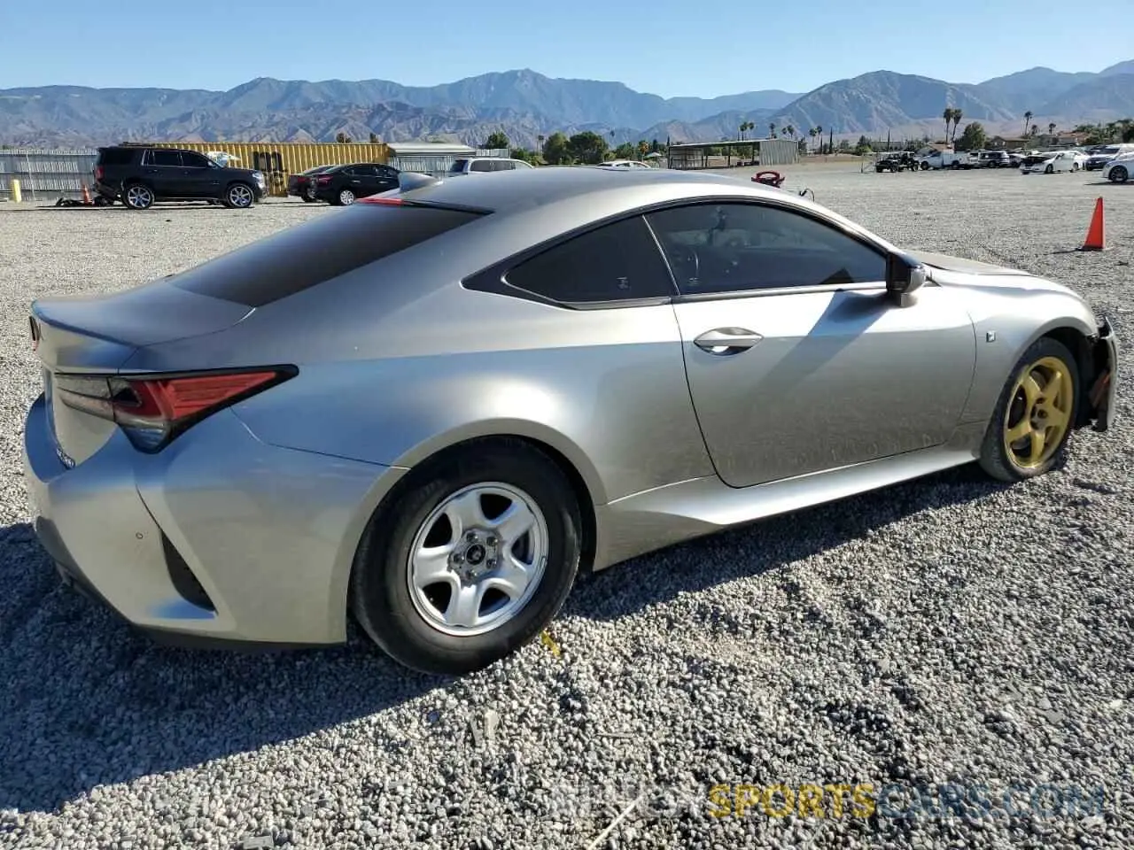 3 Photograph of a damaged car JTHHA5BC3K5010093 LEXUS RC300 2019