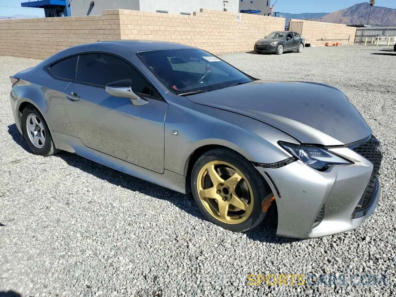 4 Photograph of a damaged car JTHHA5BC3K5010093 LEXUS RC300 2019