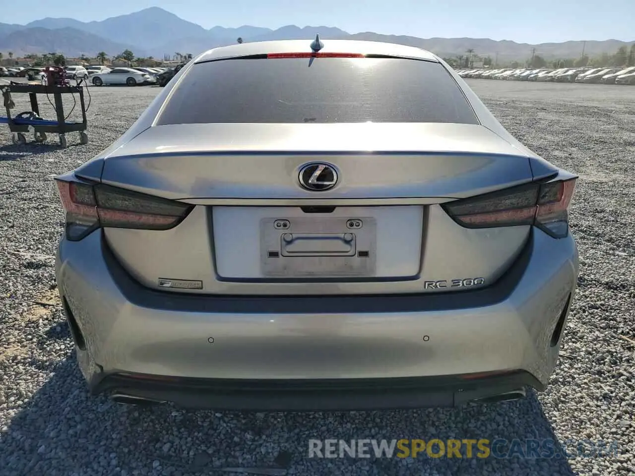 6 Photograph of a damaged car JTHHA5BC3K5010093 LEXUS RC300 2019