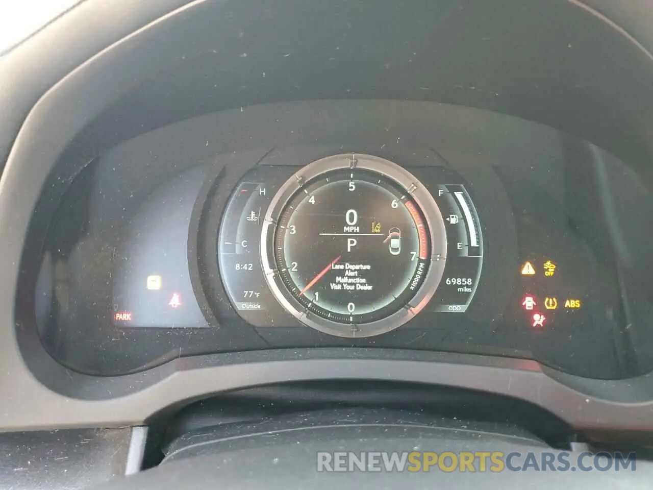 9 Photograph of a damaged car JTHHA5BC3K5010093 LEXUS RC300 2019